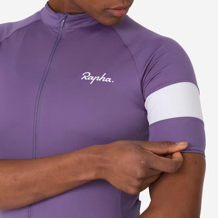 Kurzarm Trikot Women Rapha Core Lila 6/6