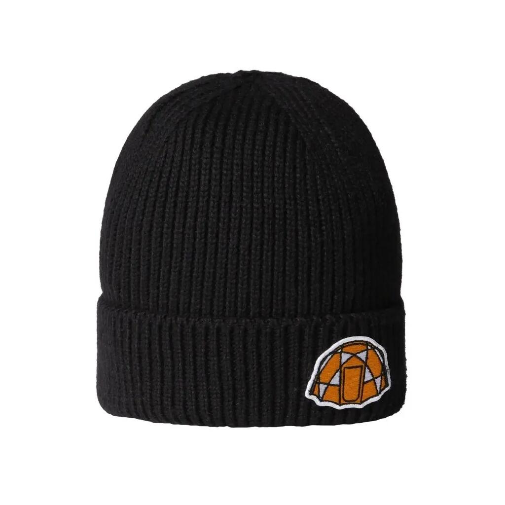 THE NORTH FACE Unisex Logo Box Beanie - Black, One Size
