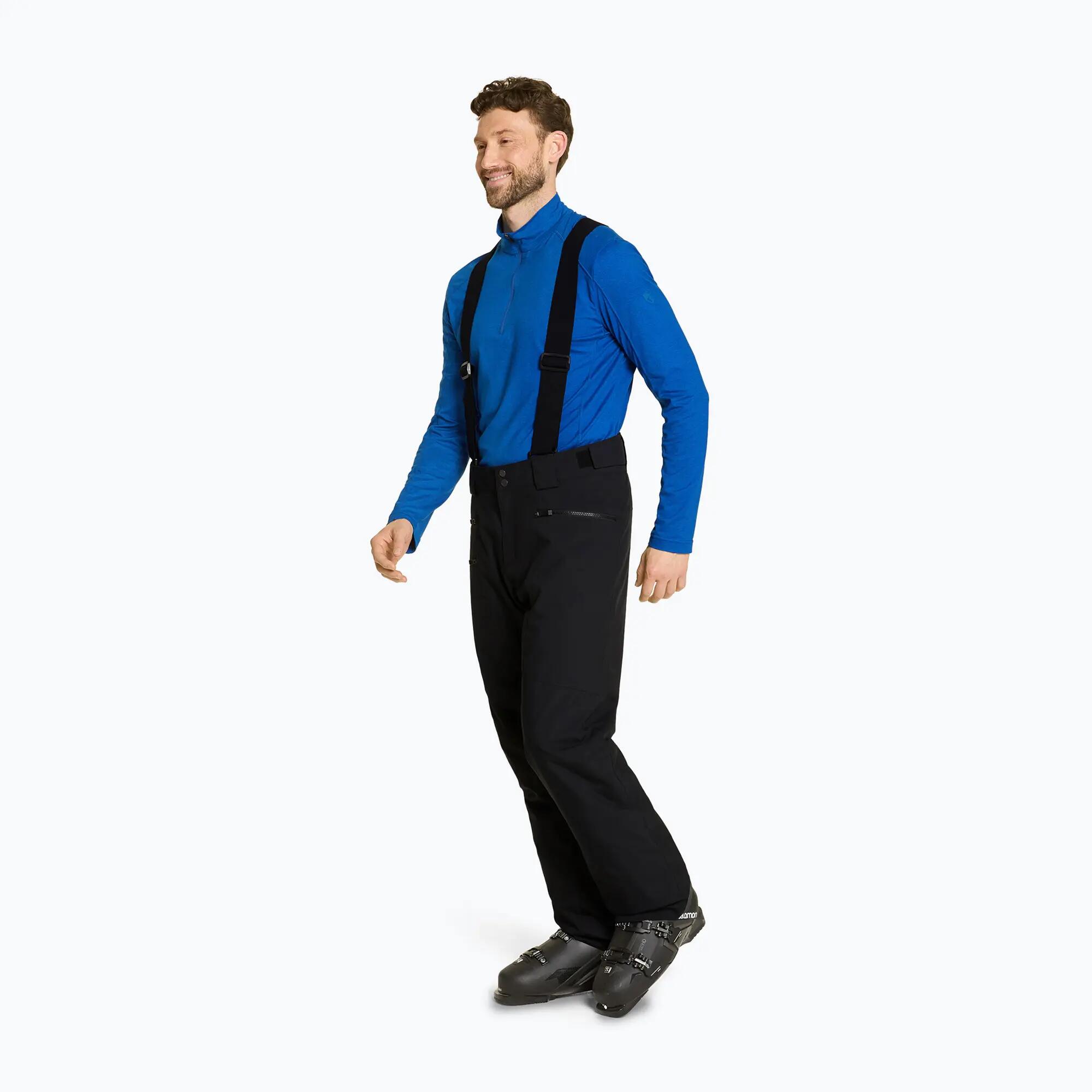 Pantalones de esquí para hombre ZIENER Tronador negro 244206.12 3/6