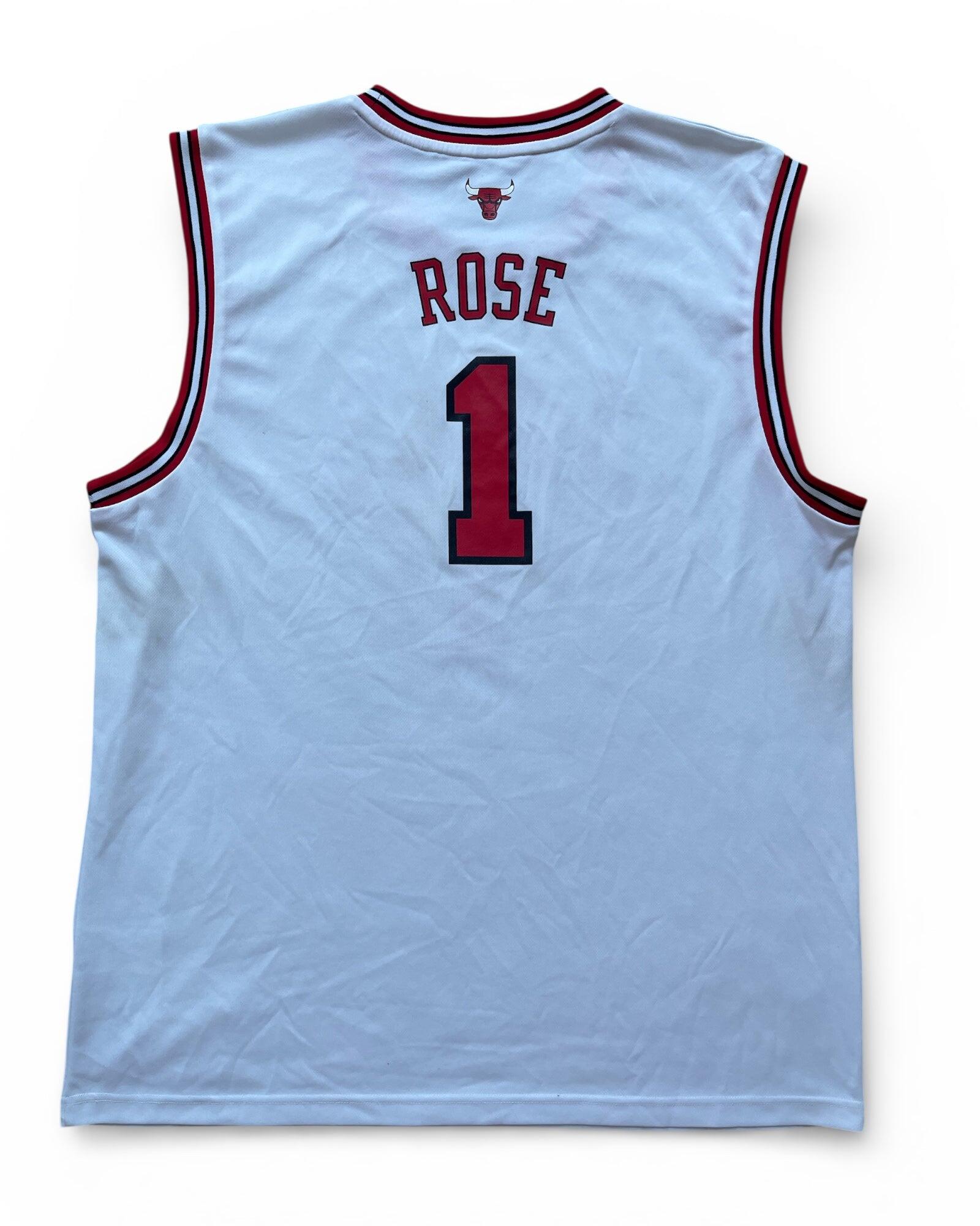 Segunda vida - Camisola NBA Chicago Bulls 2010/2014 Rose - Como novo 2/2