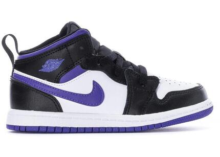 Jordan 1 Mid Dark Iris (TD) - sneaker mid-top enfant
