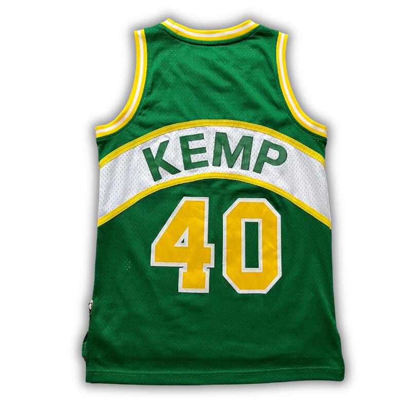 Second hand - Maglia NBA Seattle Supersonics 1989/1990 Kemp - Stato eccellente 2/2
