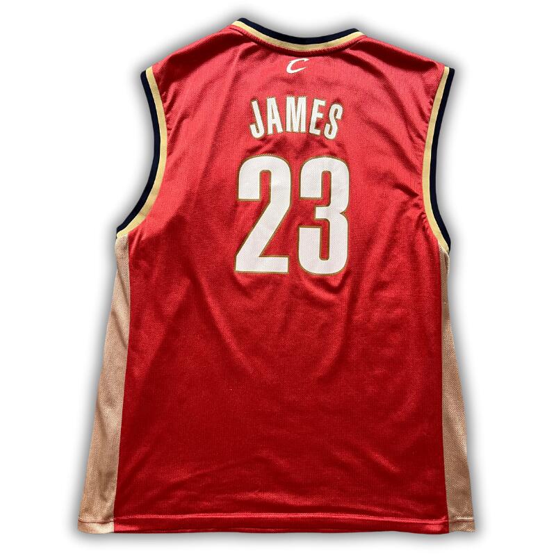 Segunda vida - Camisola NBA Cleveland Cavaliers 2004/2006 James - Como novo 2/2