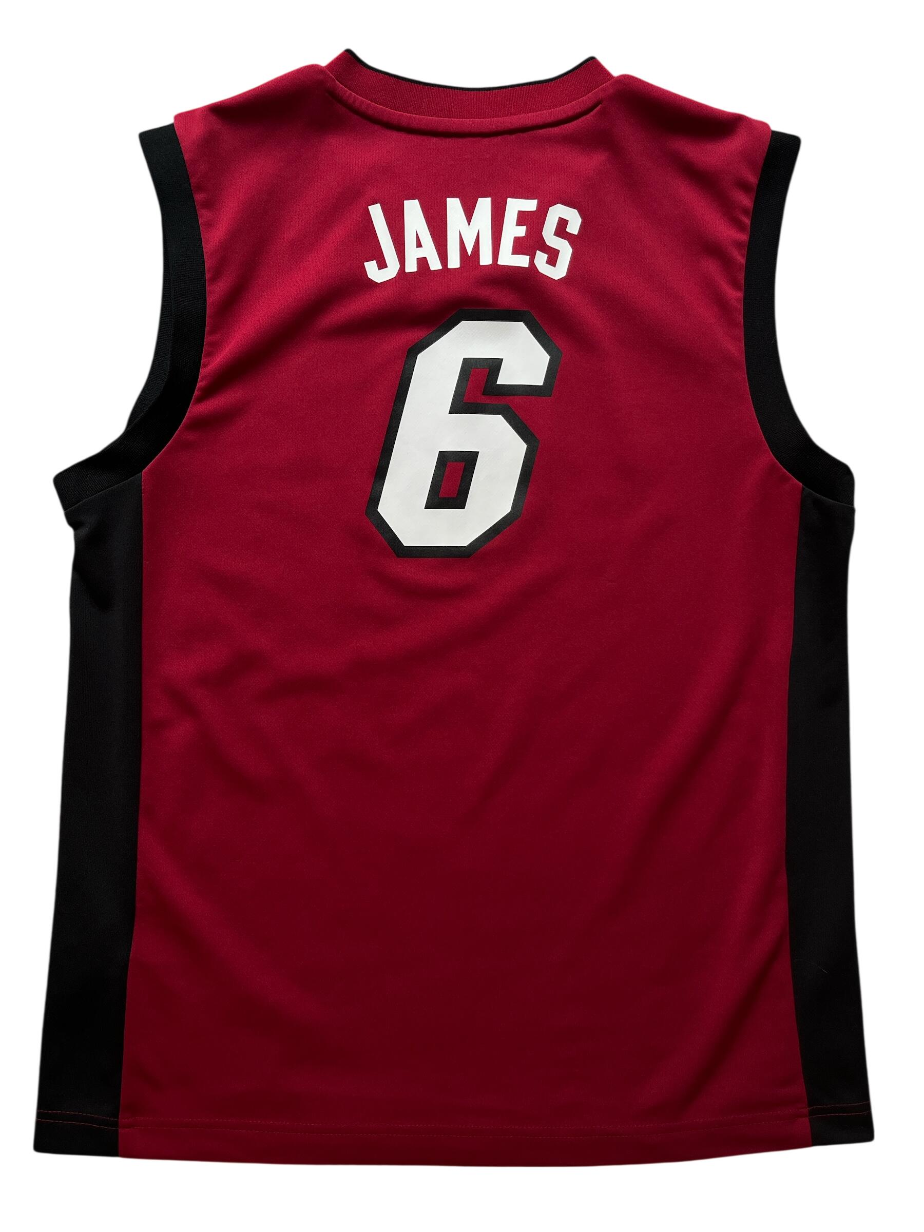 Segunda vida - Camisola NBA Miami Heat 2012/2014 James - Como novo 2/2
