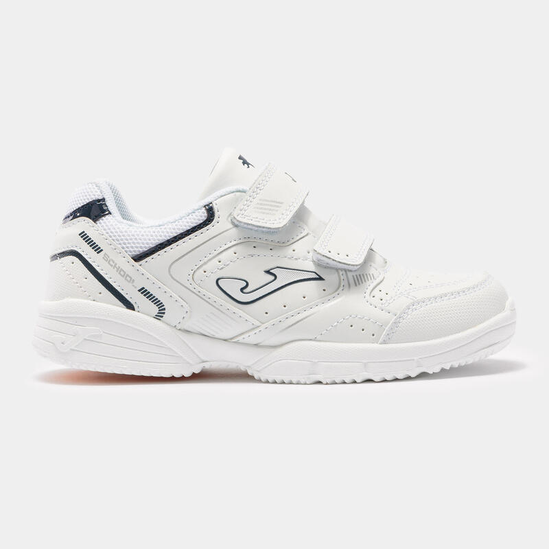 Zapatillas Niños Joma School jr 21 blanco marino