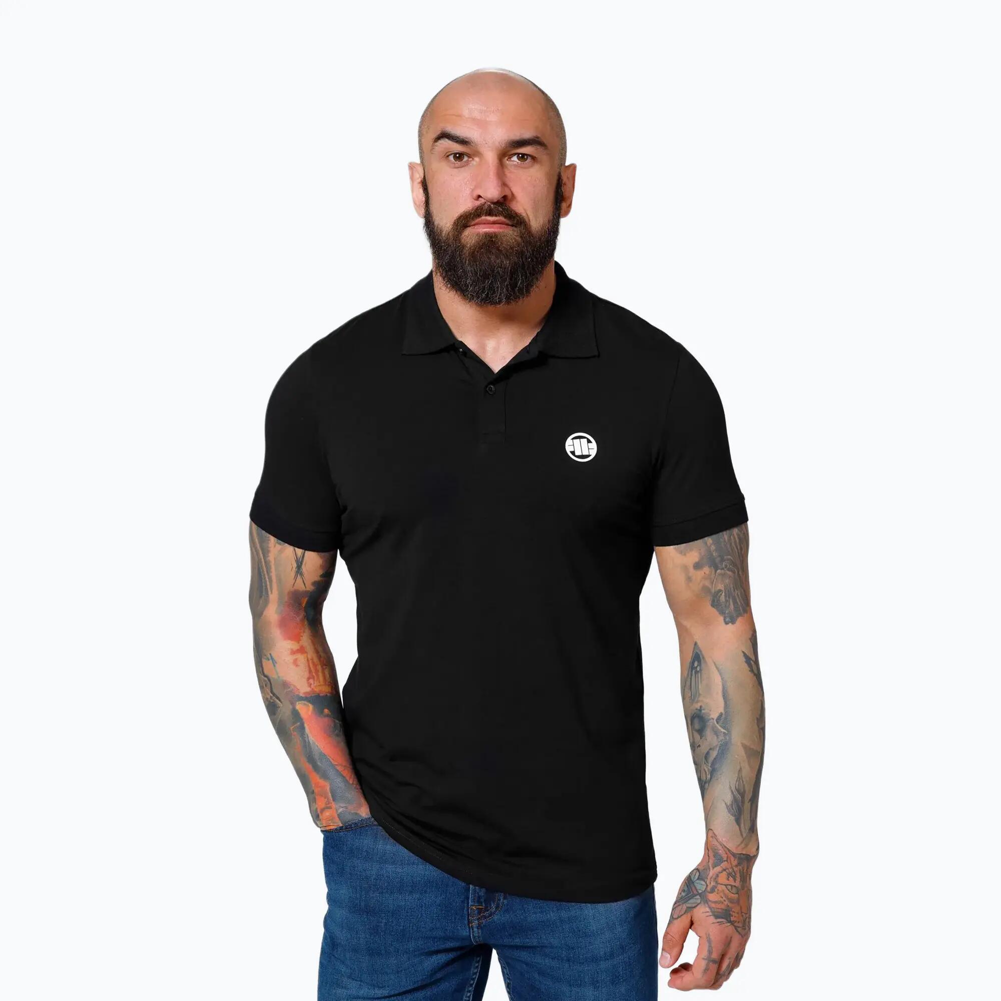 Koszulka polo męska Pitbull Polo Jersey Small Logo 2/7