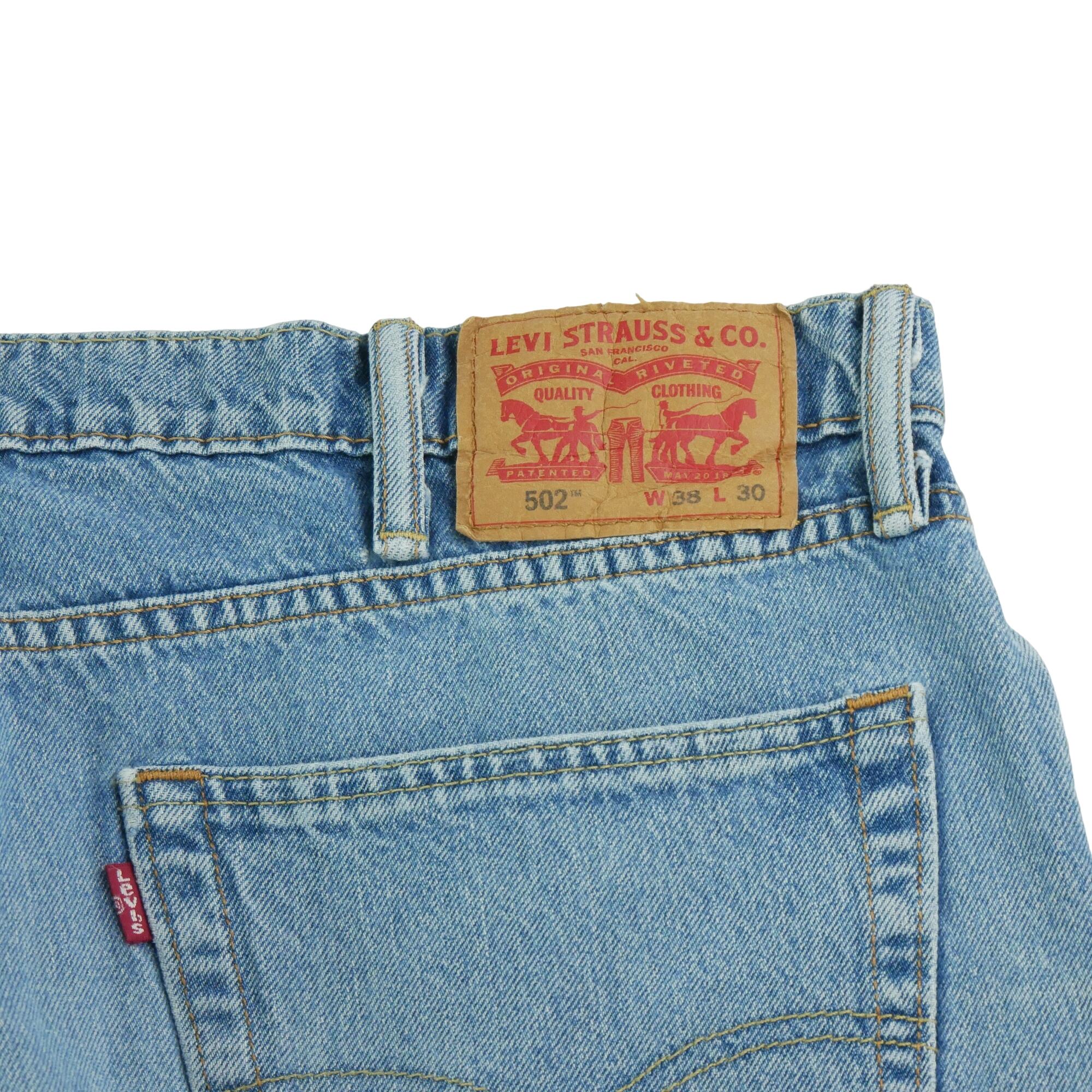 Levi Strauss spodnie jeansowe męskie 502 Regular 7/7