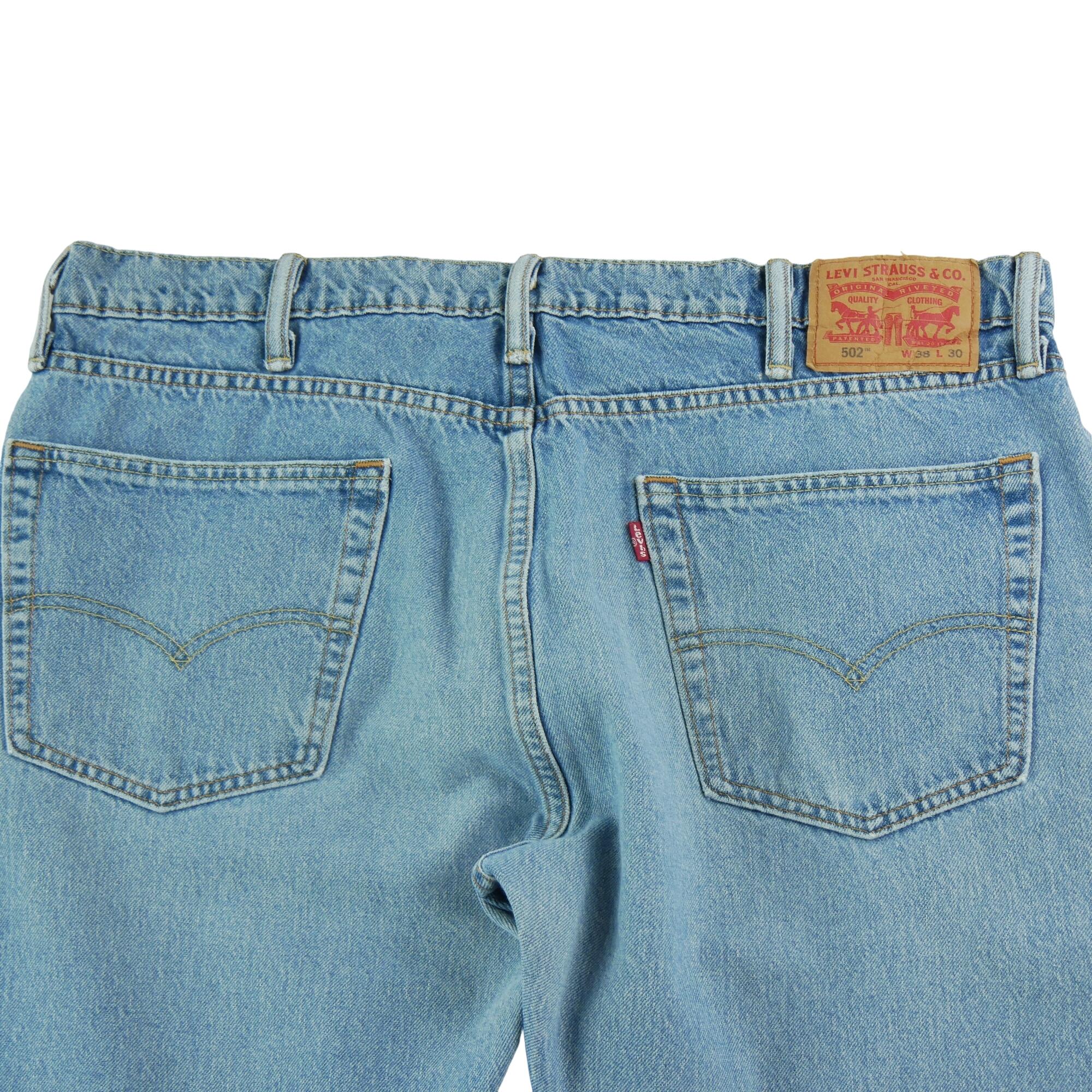 Levi Strauss spodnie jeansowe męskie 502 Regular 4/7