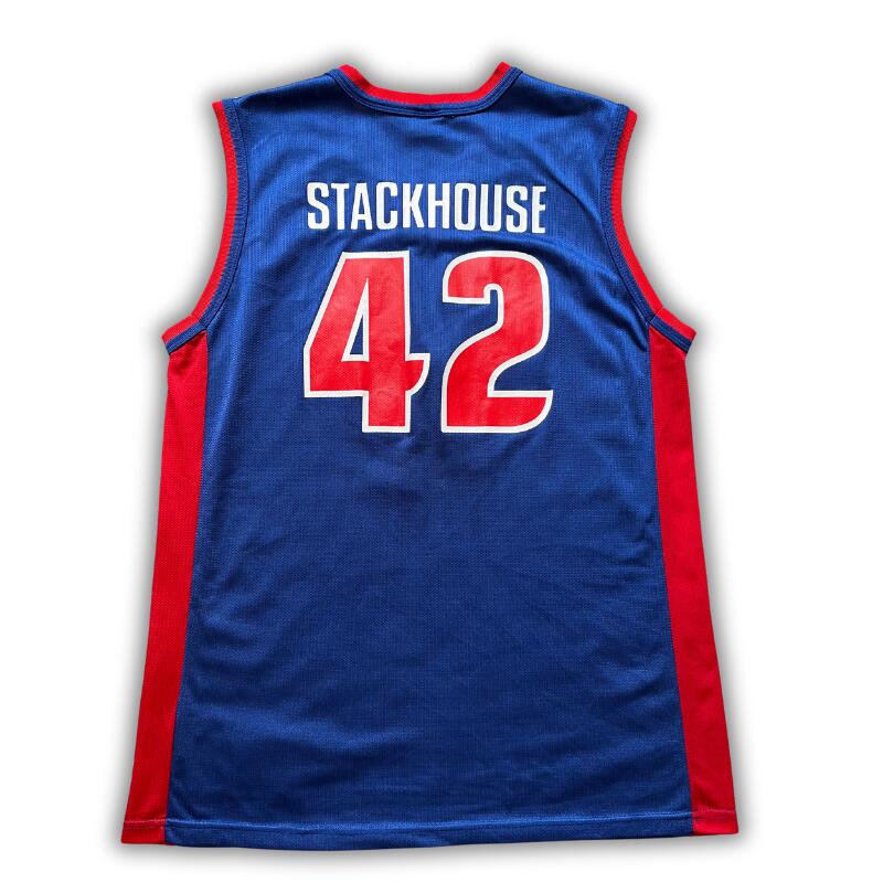 Second hand - Maglia NBA Detroit Pistons 2001/2002 Stackhouse - Stato eccellente 2/2