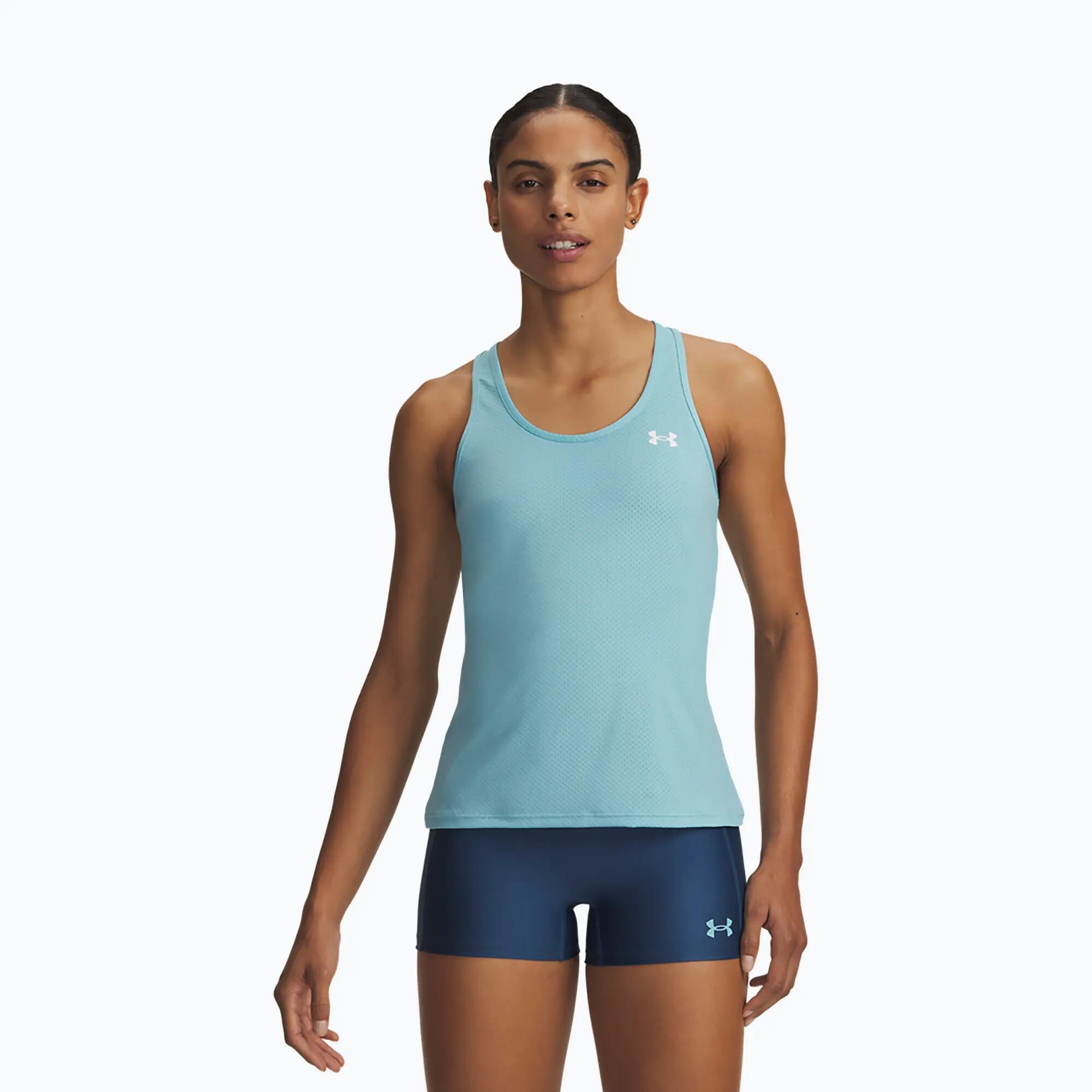 Under Armour Tech Mesh Racer Tank trainingsshirt voor dames 1/4