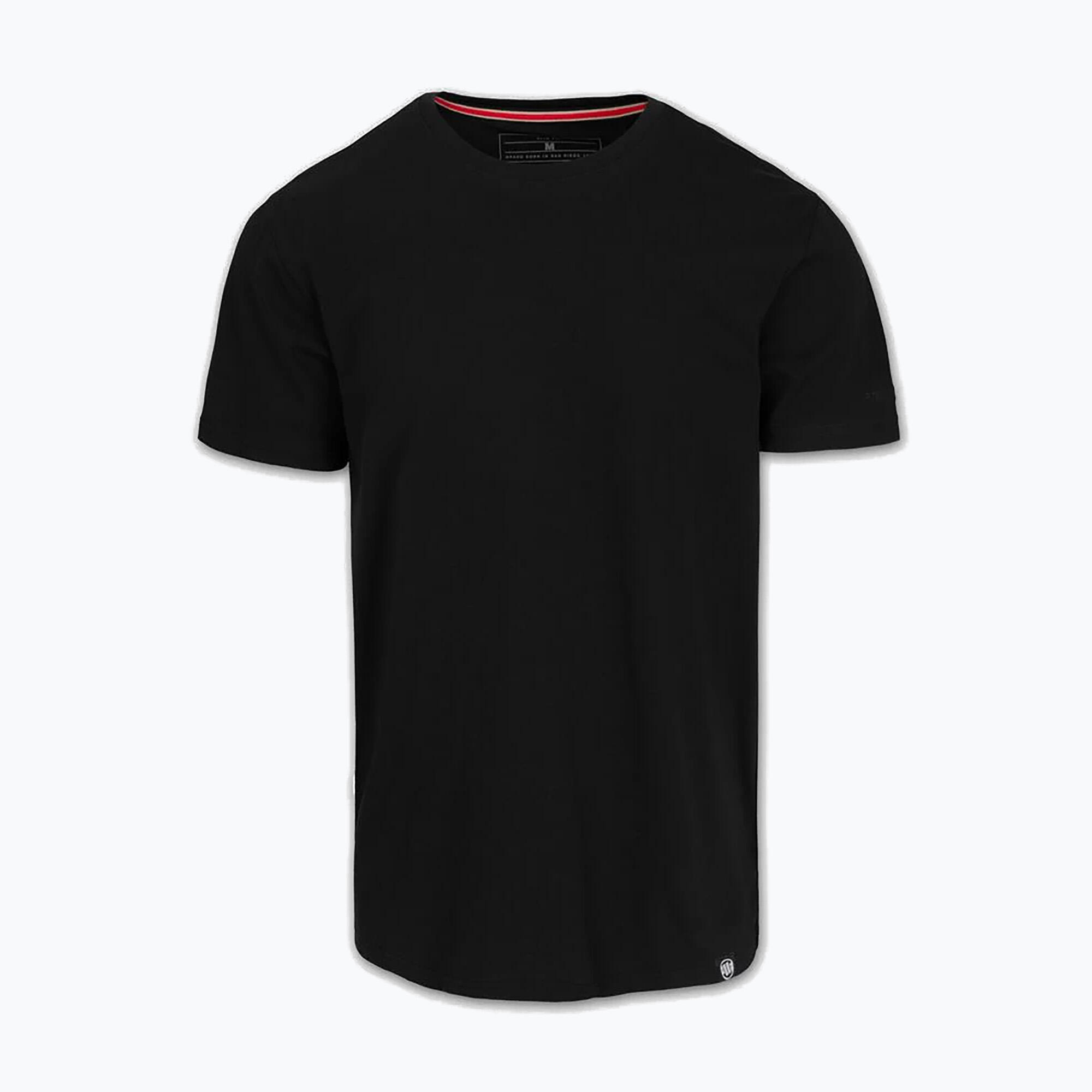 Koszulka męska Pitbull Minimal Black 3/7