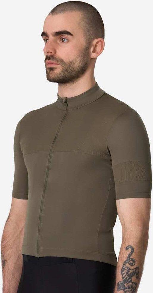 Maglia Rapha Brevet Element Khaki da uomo a maniche corte 2/7