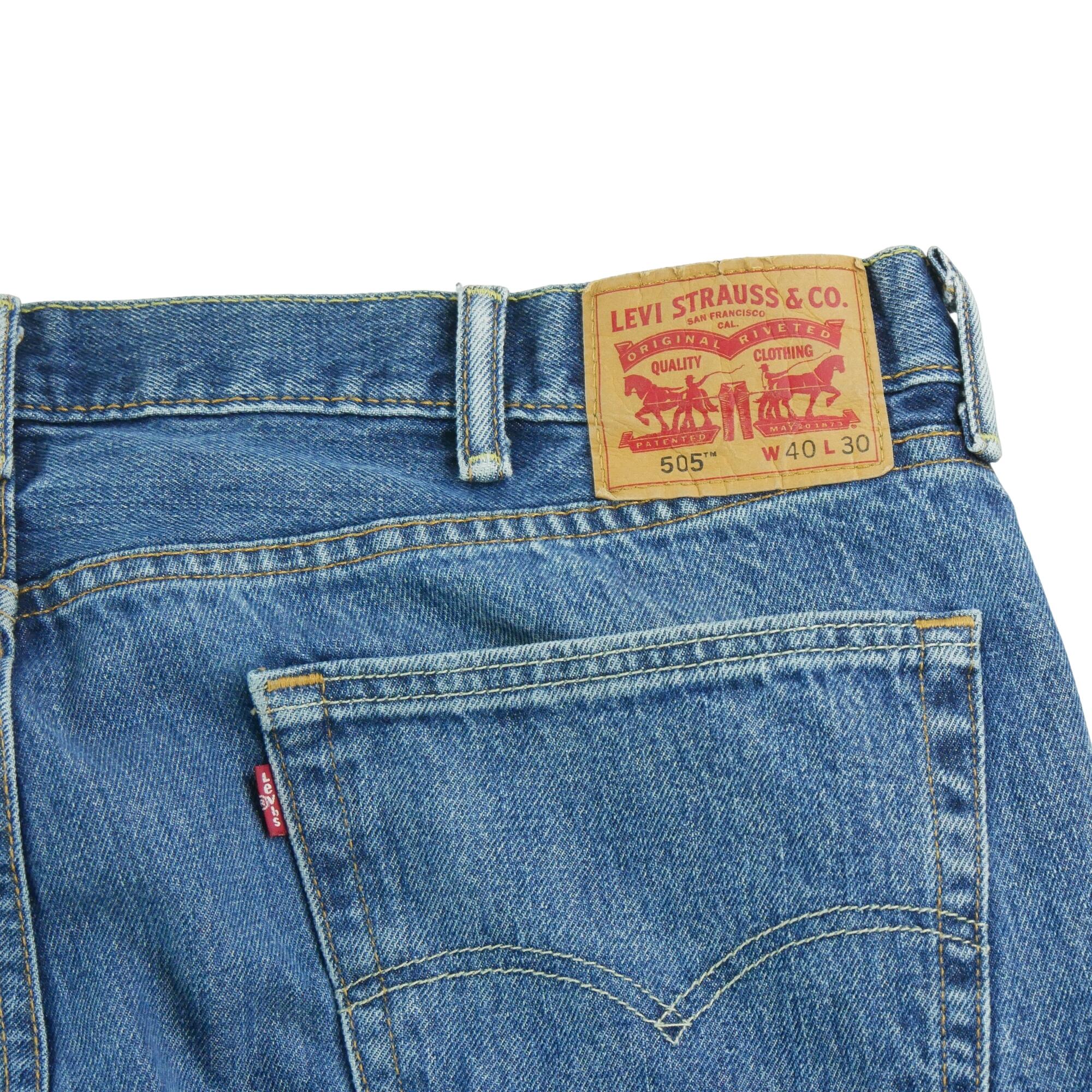 Spodnie męskie Levi Strauss 505 Regular 5/7