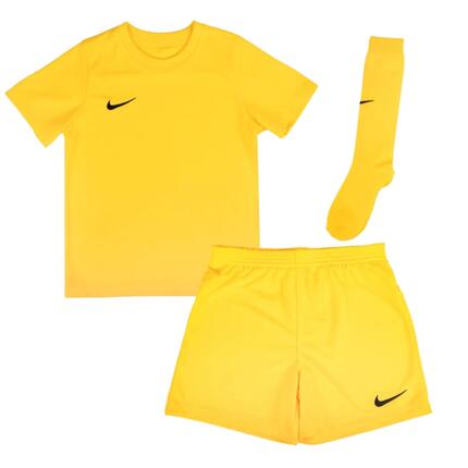 Ensemble de football Nike dry park kit Jaune/Noir