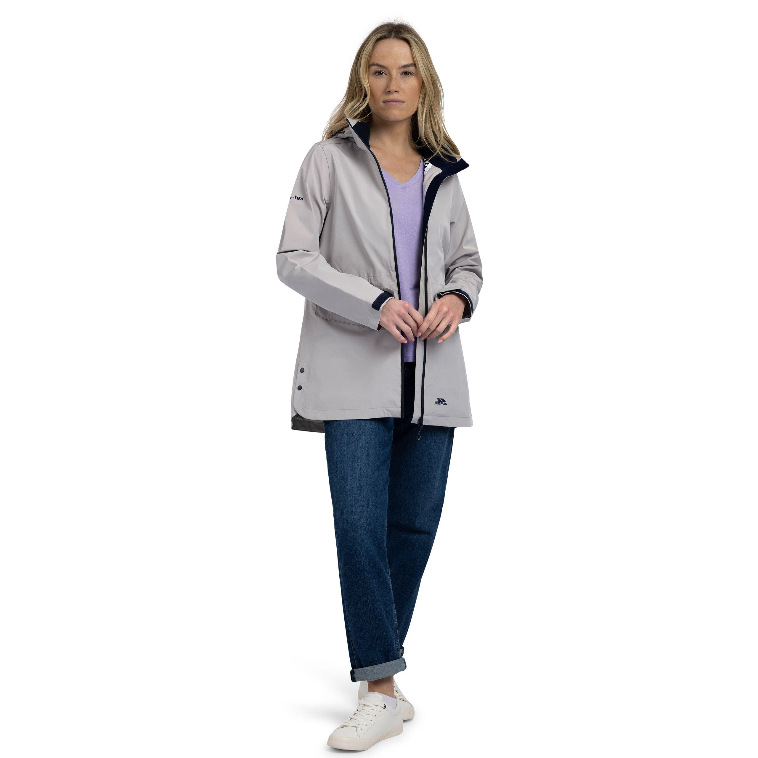 Veste imperméable à capuche femme Trespass Tiverton 2/5