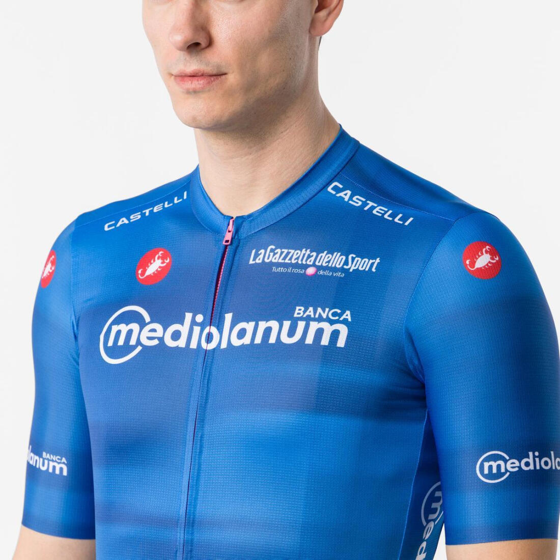 Castelli Giro d’Italia 26 Camisola Azul Competizione 4 3/7