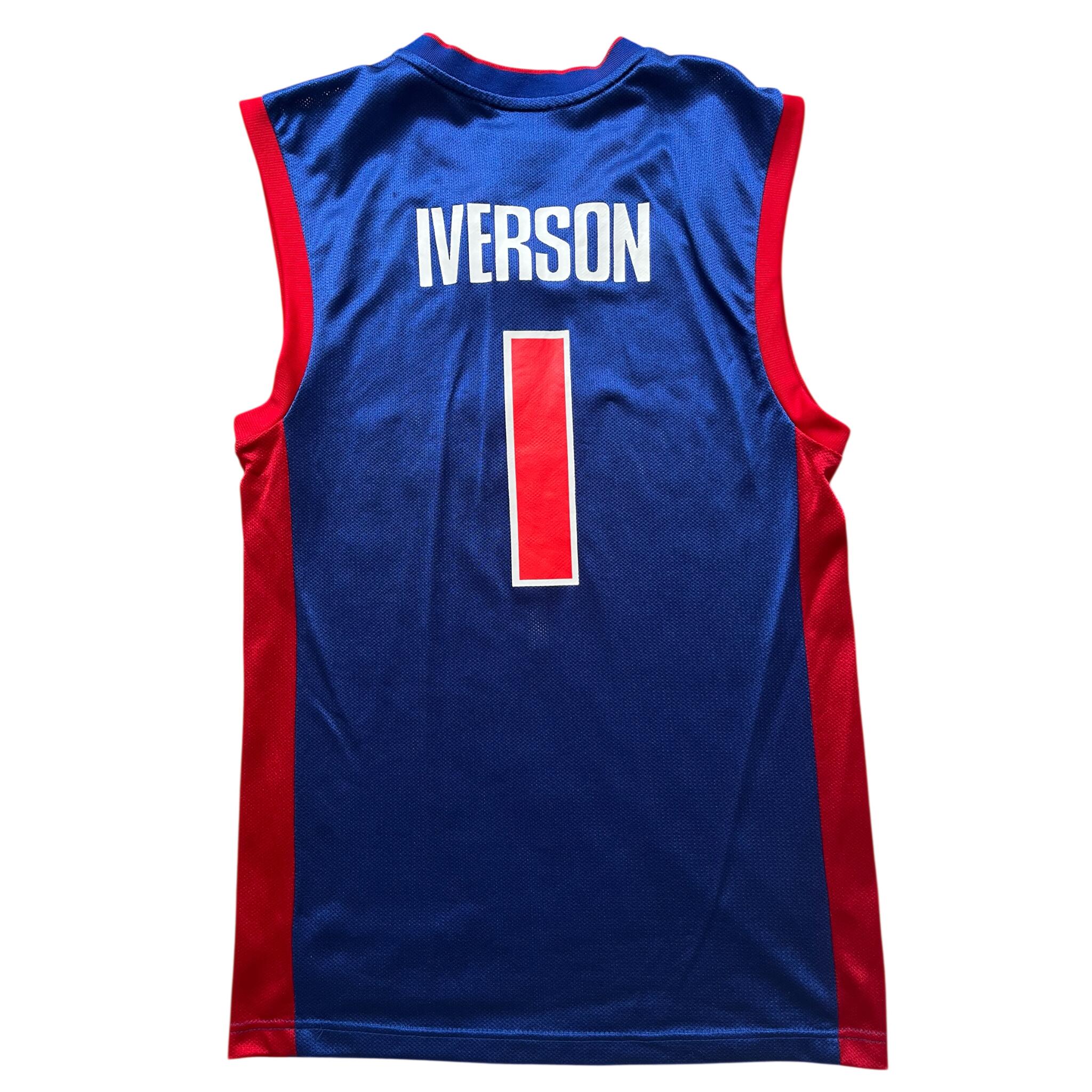 Segunda vida - Camisola NBA Detroit Pistons 2008/2009 Iverson - Como novo 2/2