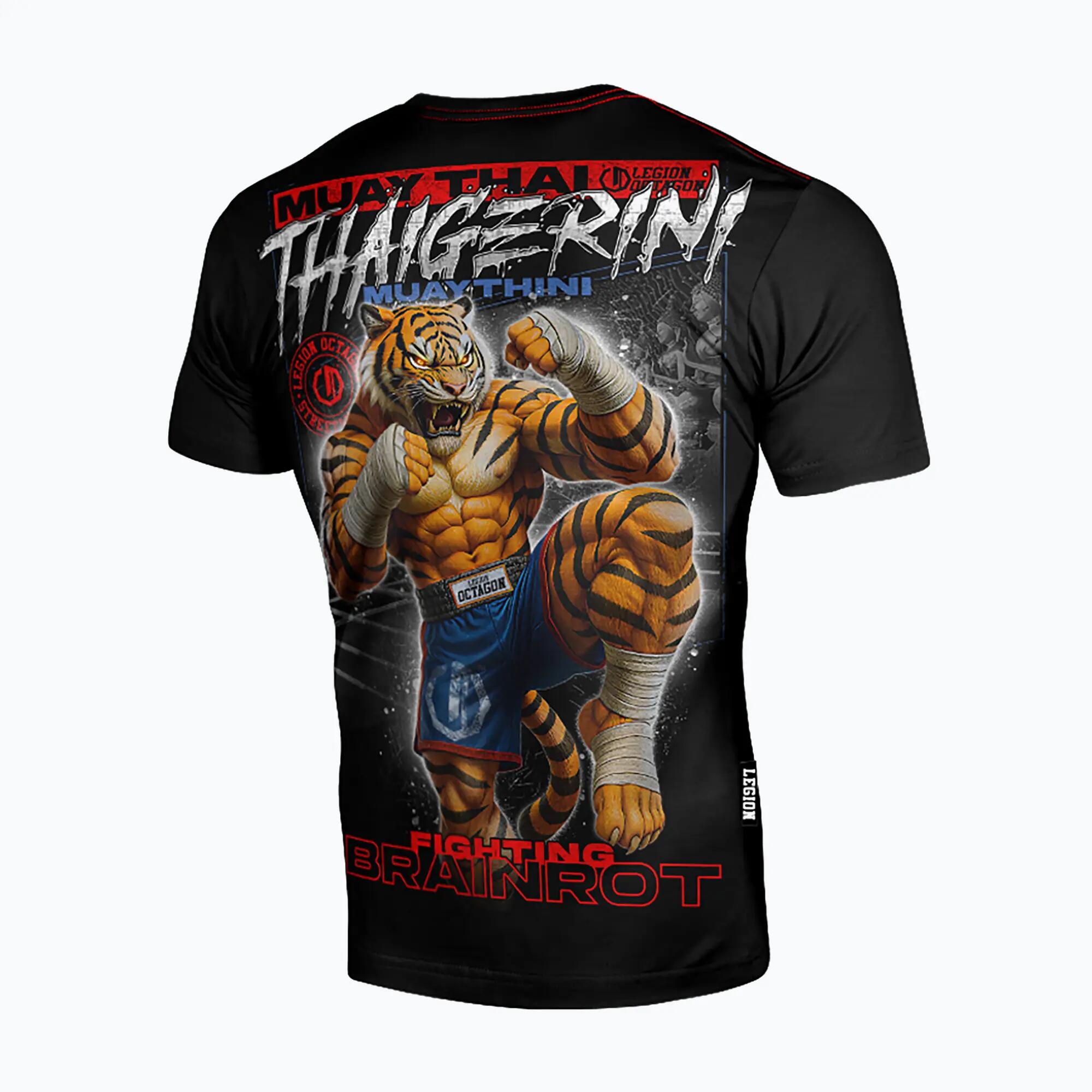 Heren T-shirt Octagon Legion Brainrot Thaigerini Muaythini 2/3