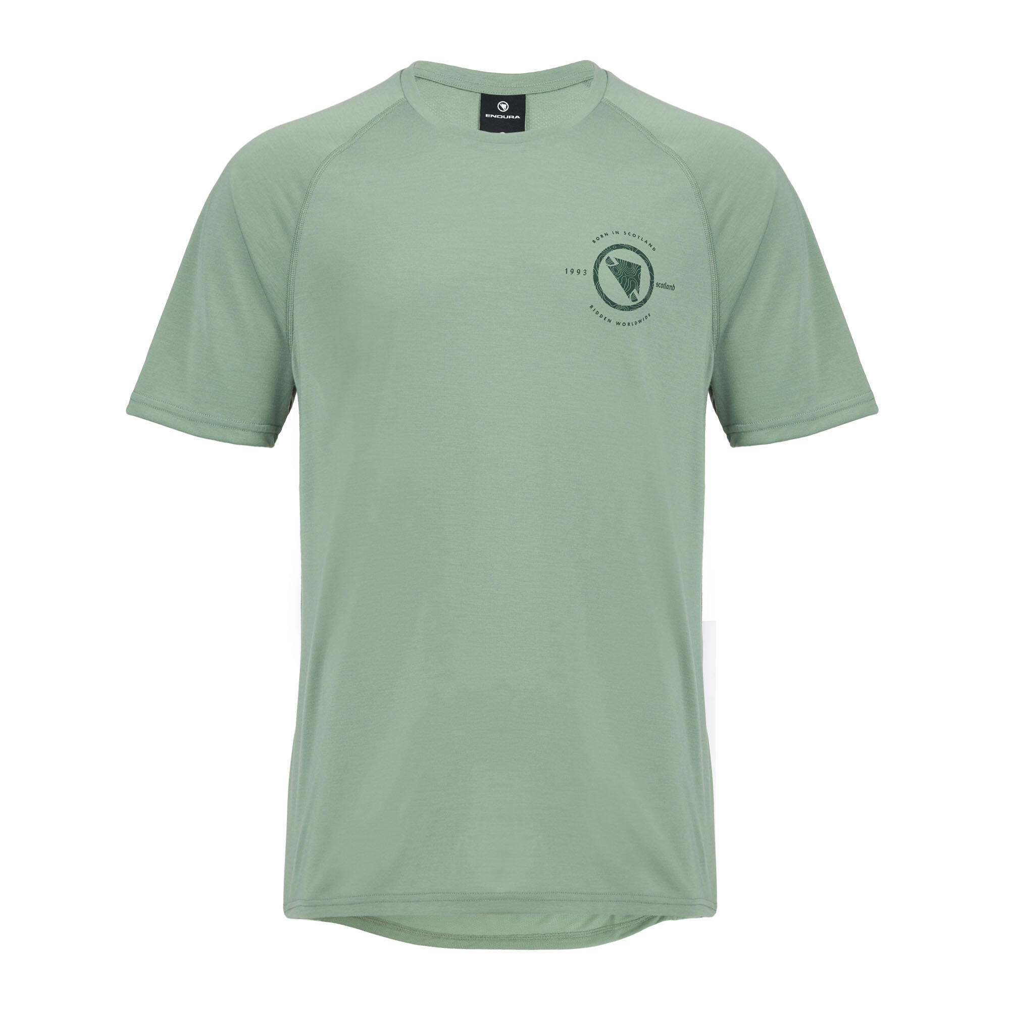 Endura Loop Funktions-T-Shirt für Herren, grün 5/5