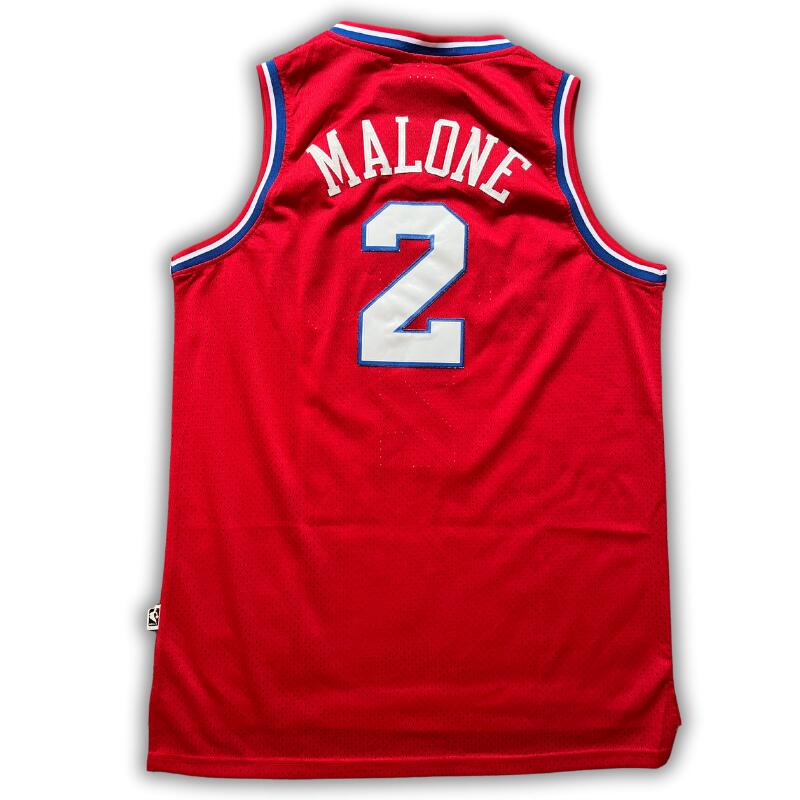 Segunda vida - Camisola NBA Philadelphia Sixers 1982/1983 Malone - Como novo 2/2