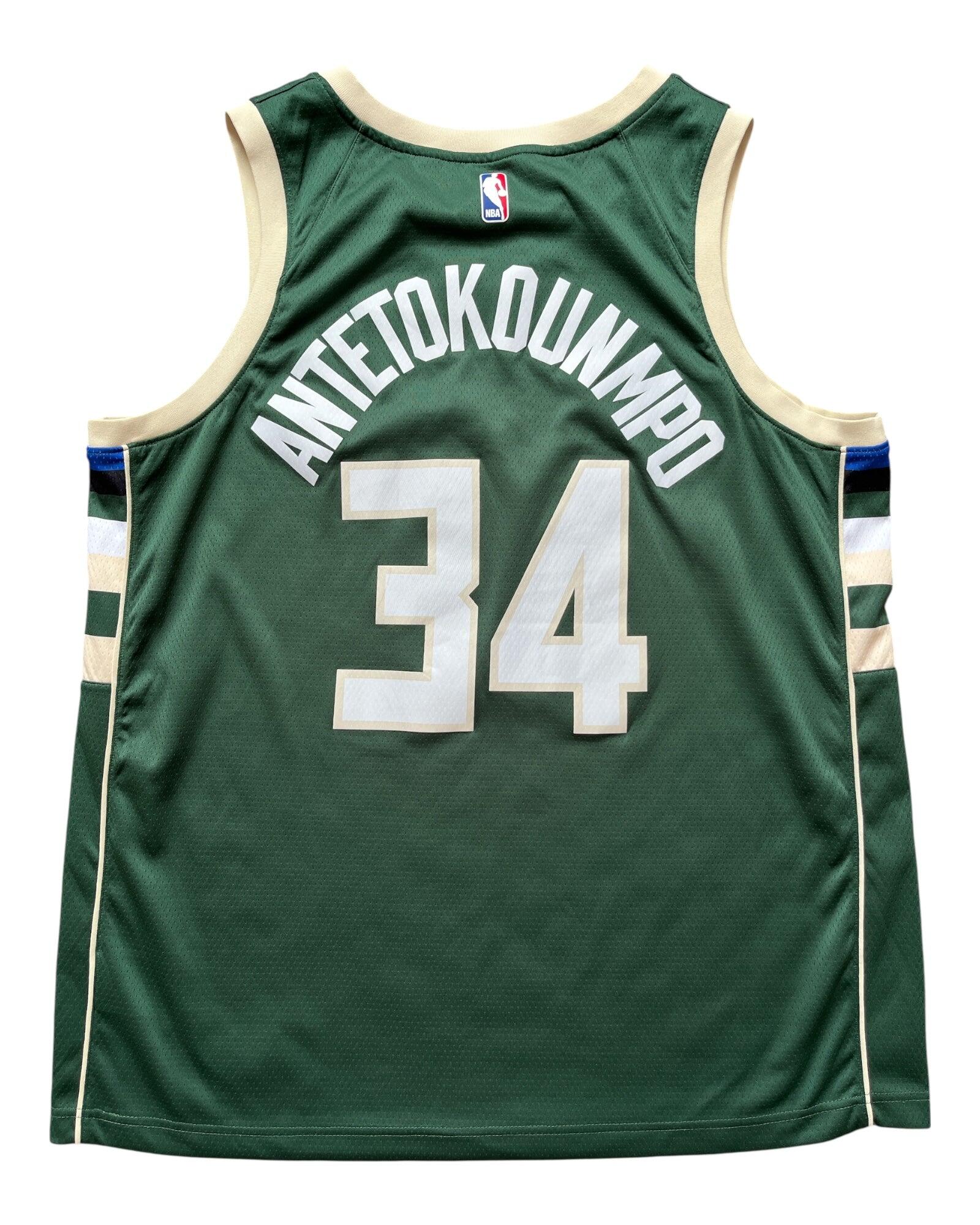 Segunda vida - Camisola NBA Milwaukee Bucks 2017/2023 Giannis - Como novo 2/2
