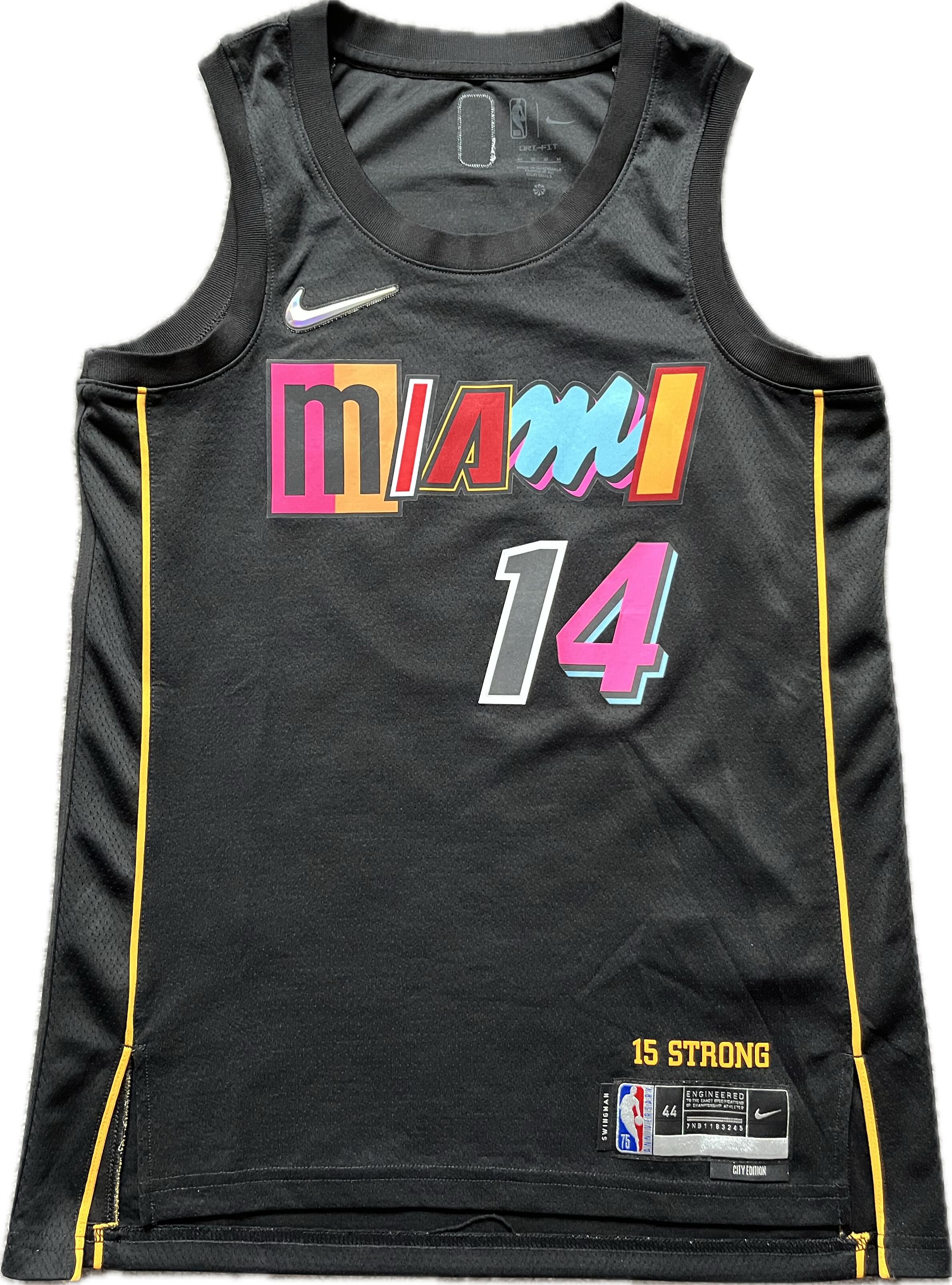 Tweedehands - NBA Shirt Miami Heat 2021/2022 Edition - Als nieuw 1/2