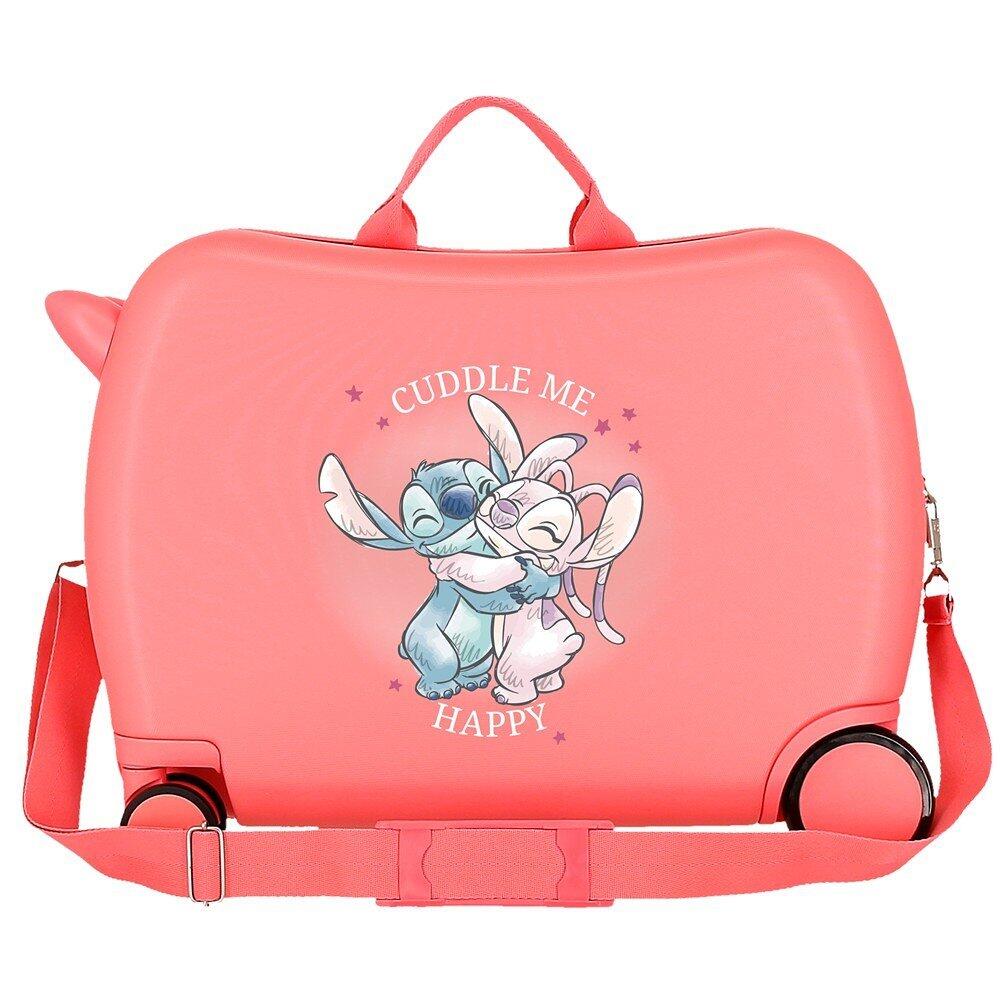 Valise enfant Stitch Adorable ABS avec une capacidad de 38L corail 2/5