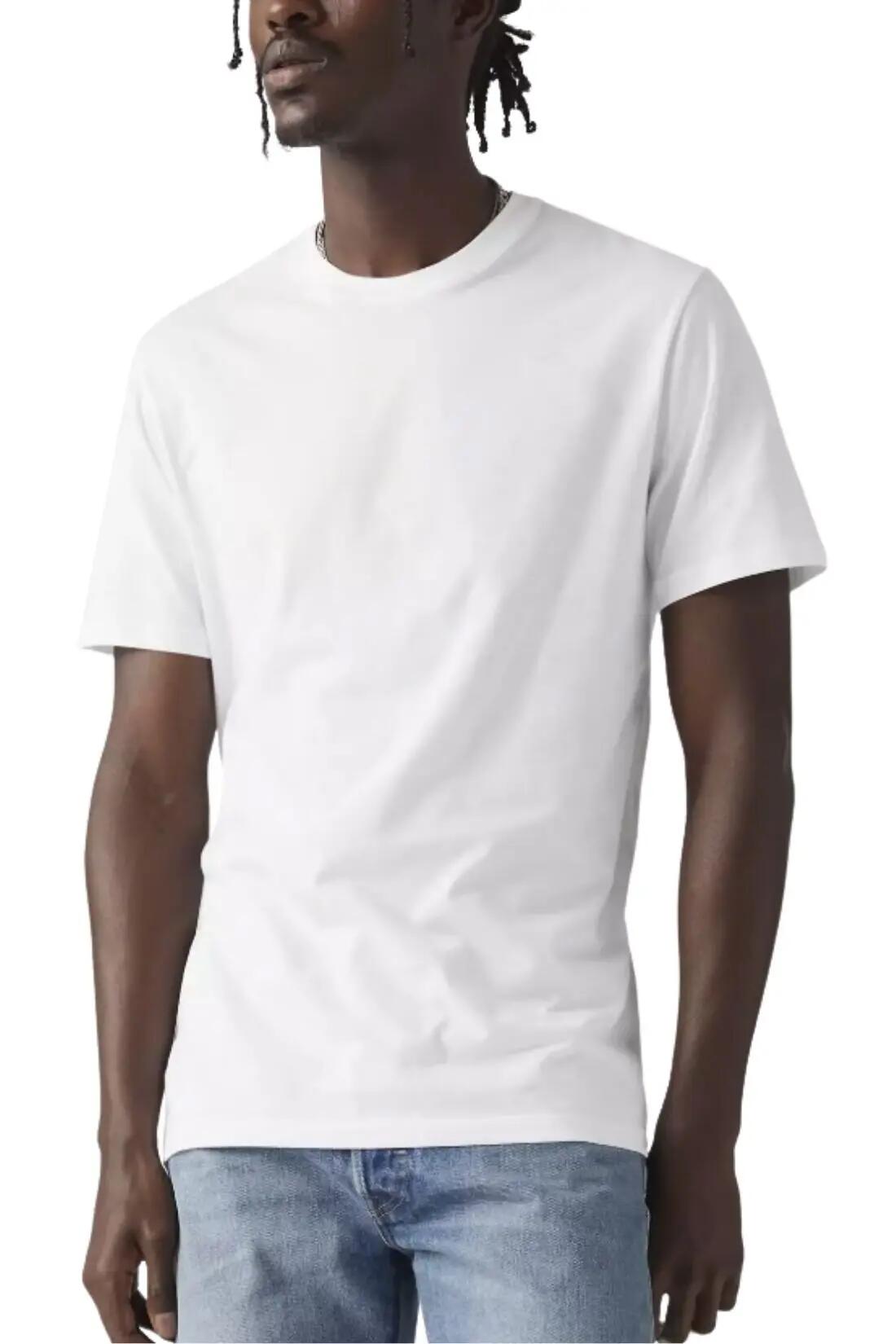T-shirt - sportswear - homme - logo Batwing - 100% coton - blanc 3/4