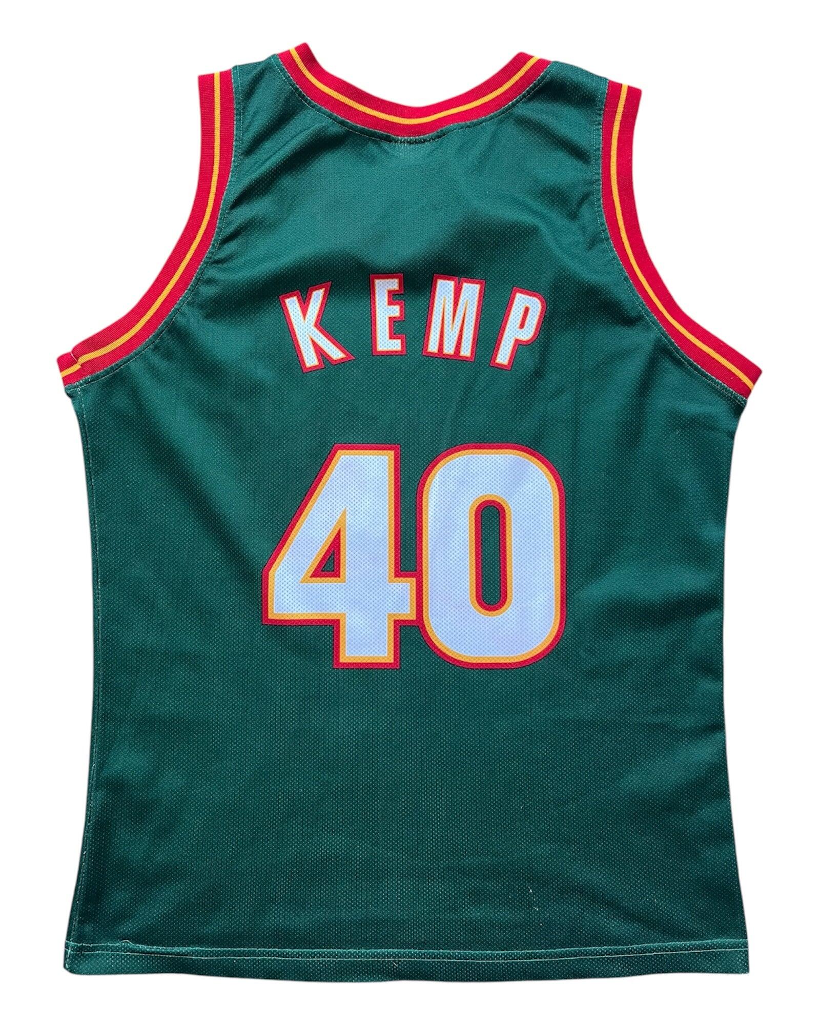 Segunda vida - Camisola NBA Seattle Supersonics 1991/1995 Kemp - Como novo 2/2