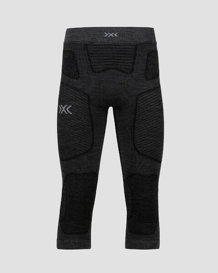Kalesony 3/4 męskie X-Bionic SYMBIO MERINO PANTS 3/4 RHINO GREY