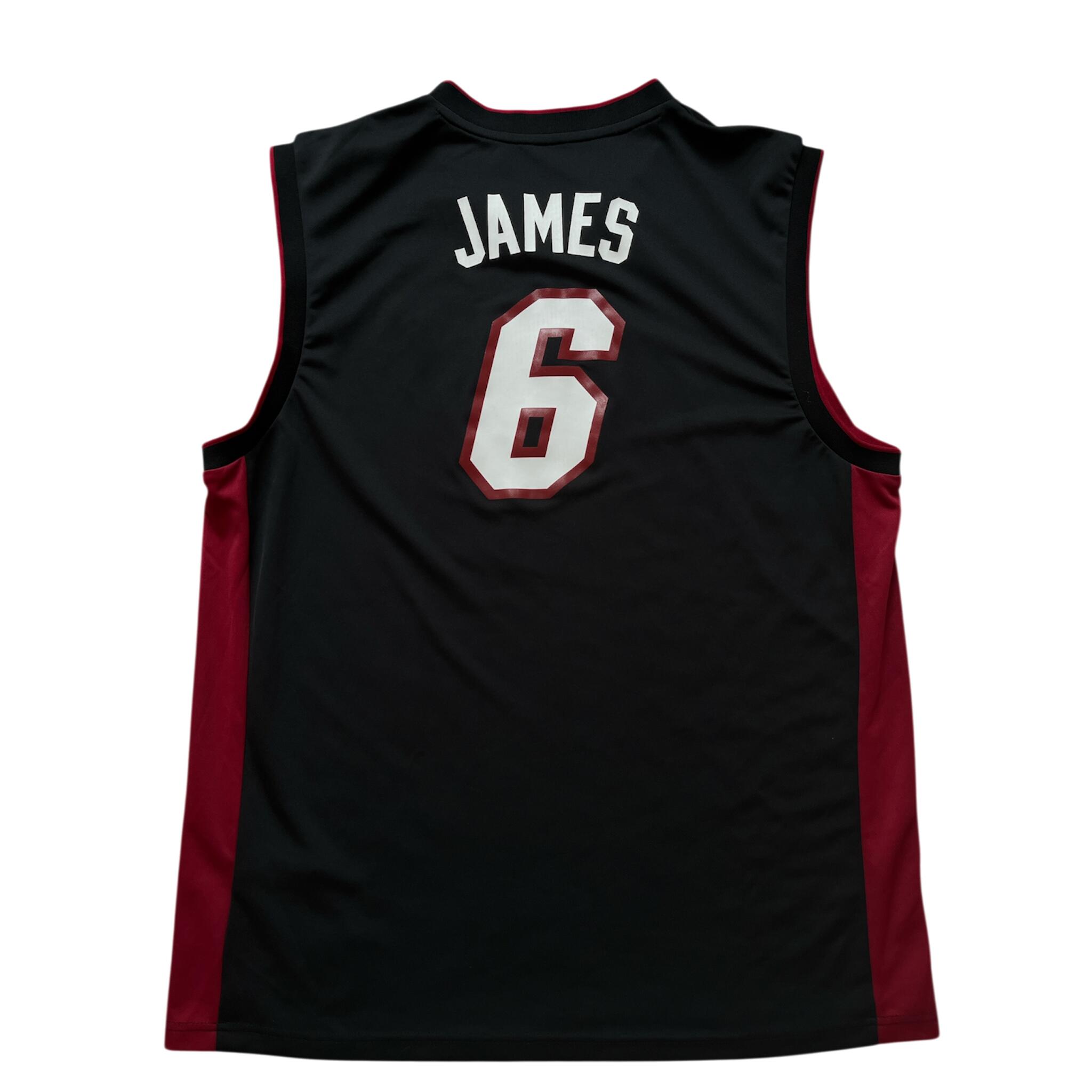 Segunda vida - Camisola NBA Miami Heat 2010/2012 James - Como novo 2/2