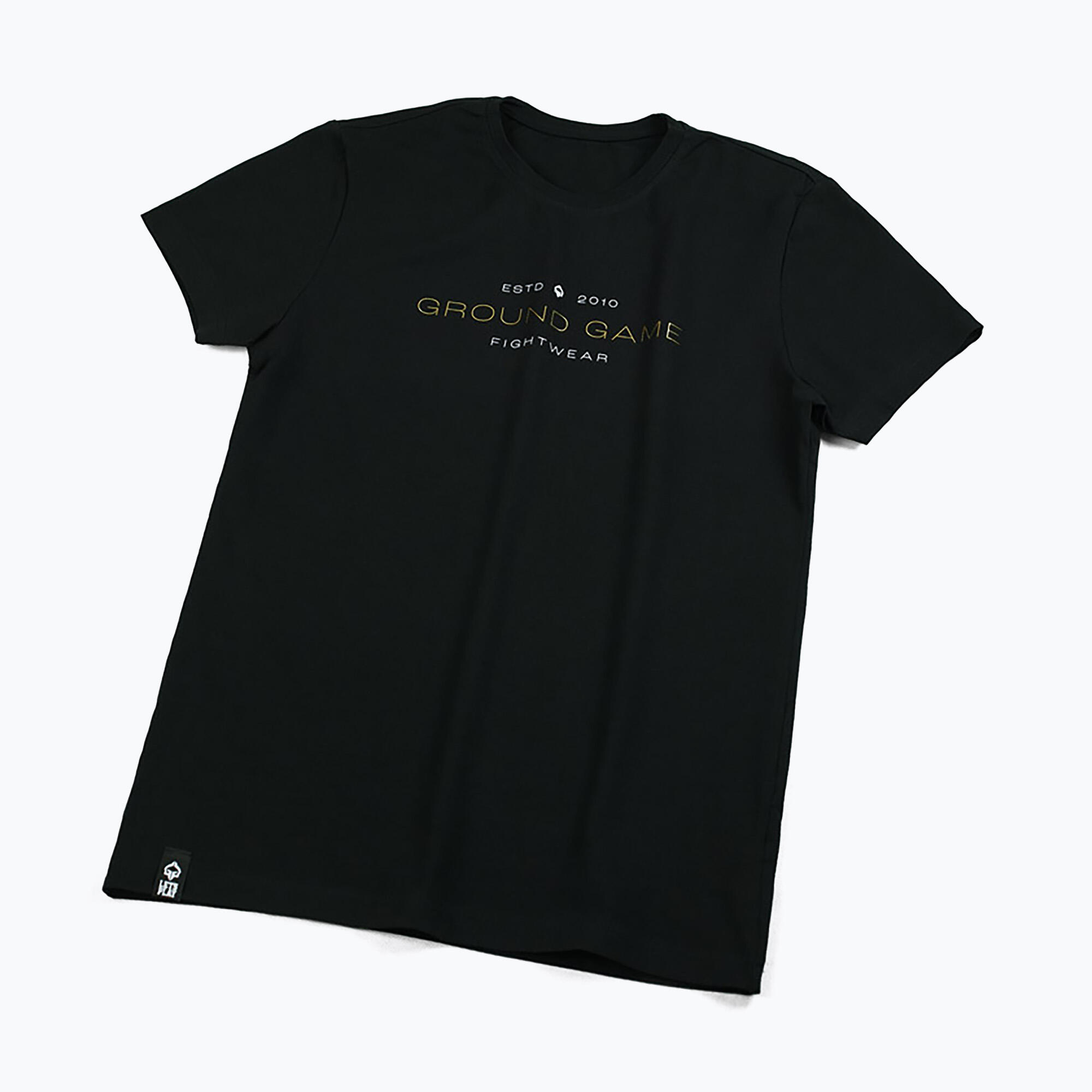 T-shirt męski Ground Game Gold Typo 2/5