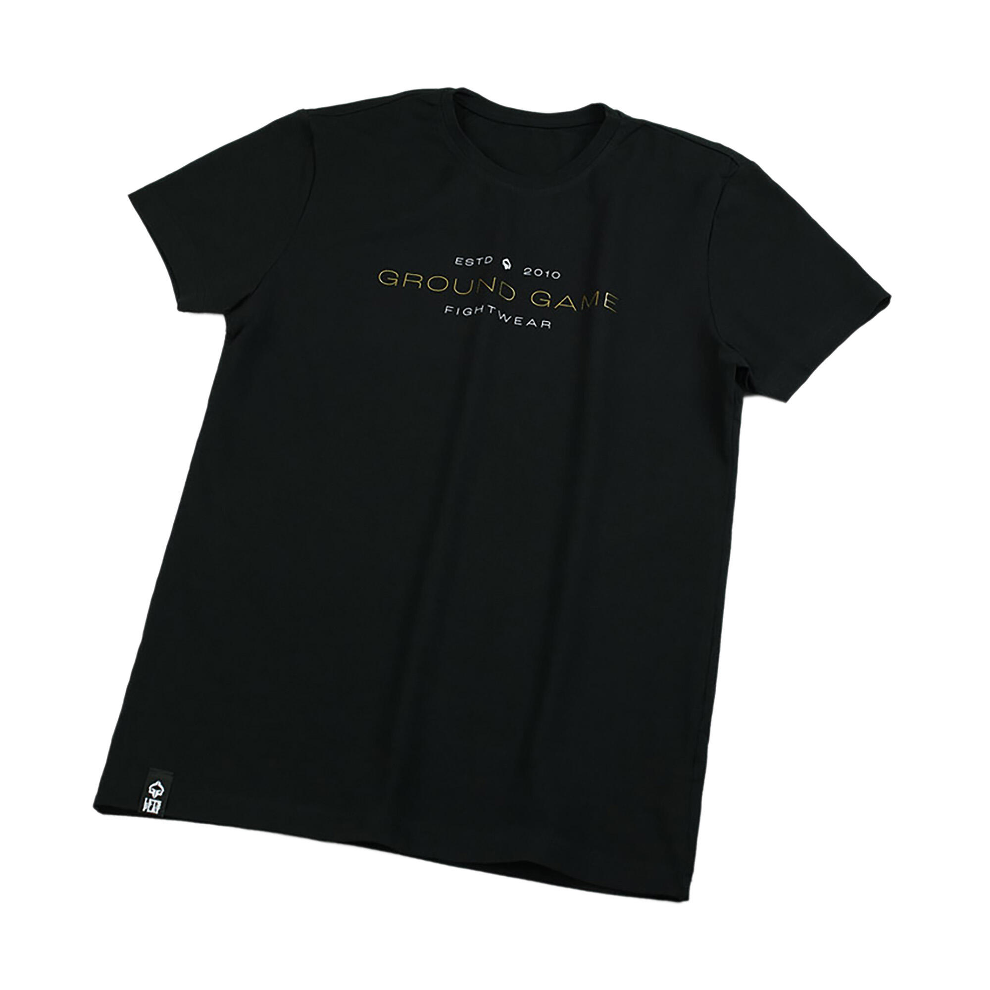 T-shirt męski Ground Game Gold Typo 5/5