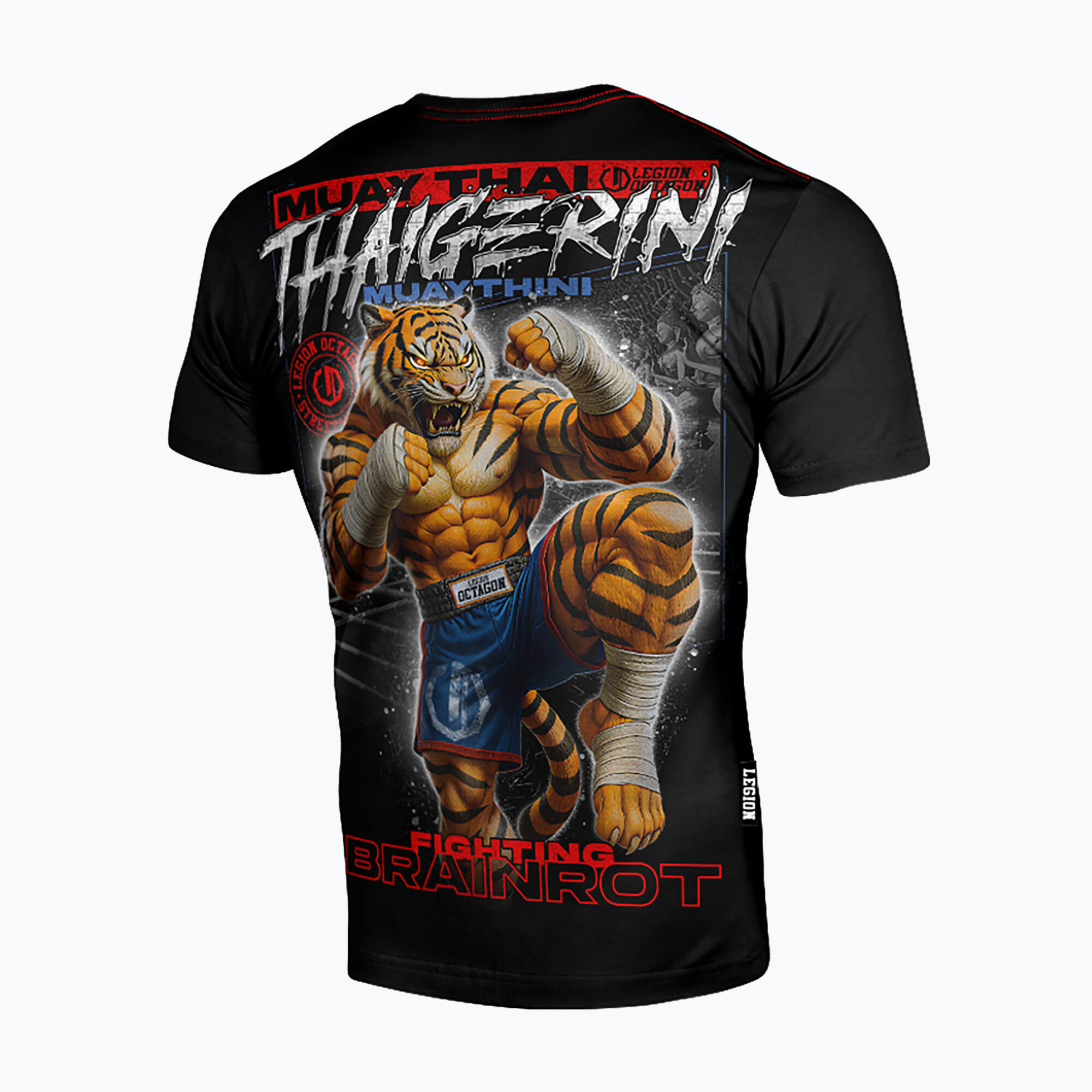 Koszulka męska Octagon Legion Brainrot Thaigerini Muaythini 2/3