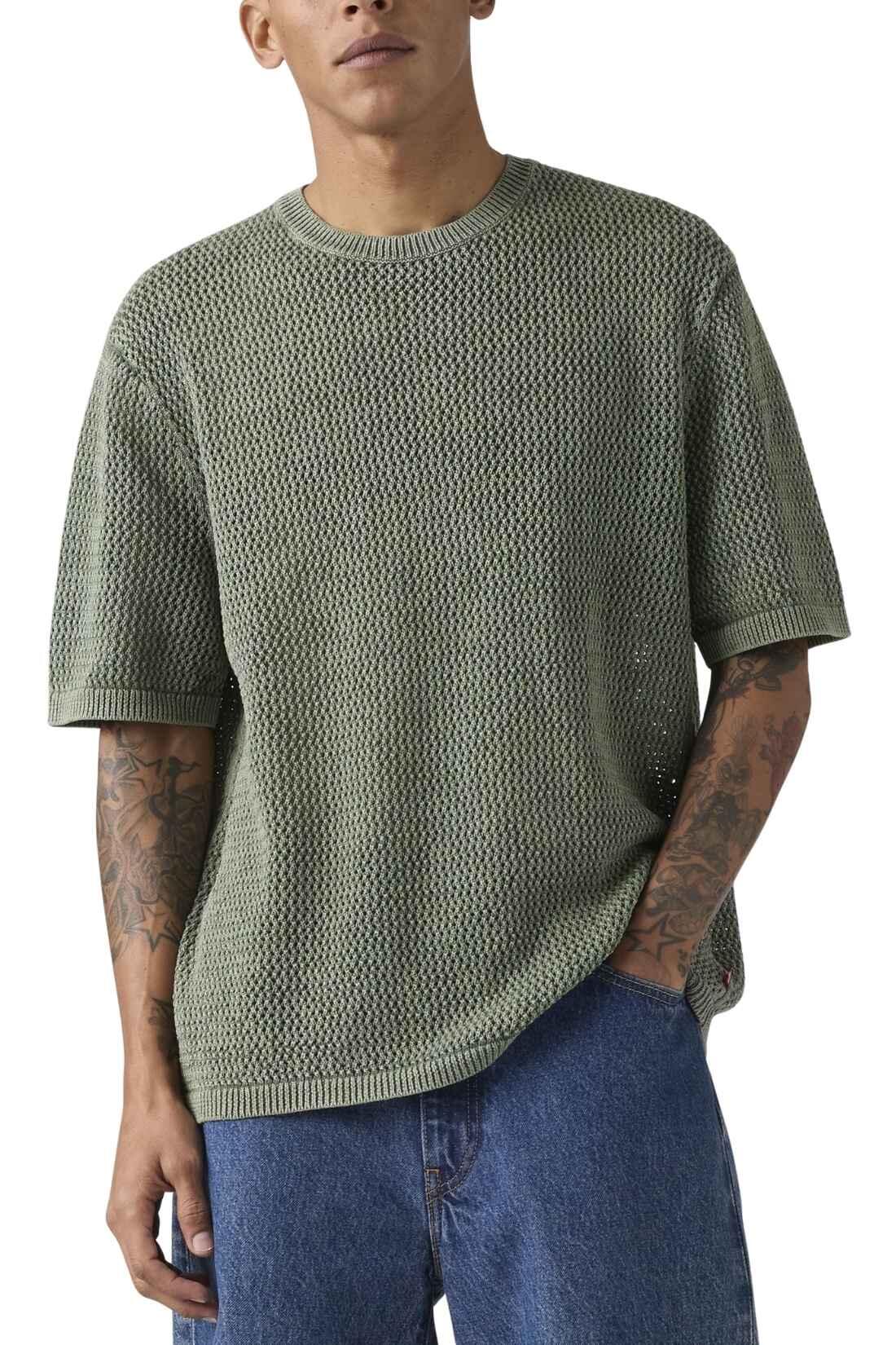 LEVI'S T-shirt Stinson Sweater lichtgewicht XL camouflage 1/3