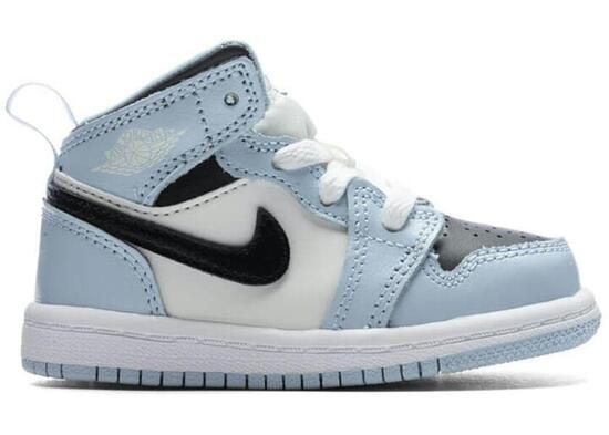 Jordan 1 Mid Ice Blue (2022) (TD) - Sneaker Mid-Top Enfant