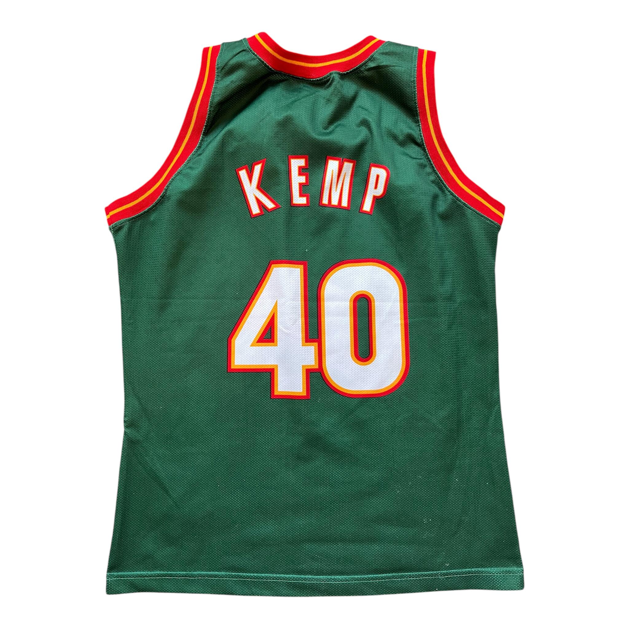Segunda vida - Camisola NBA Seattle Supersonics 1991/1995 Kemp - Como novo 2/2