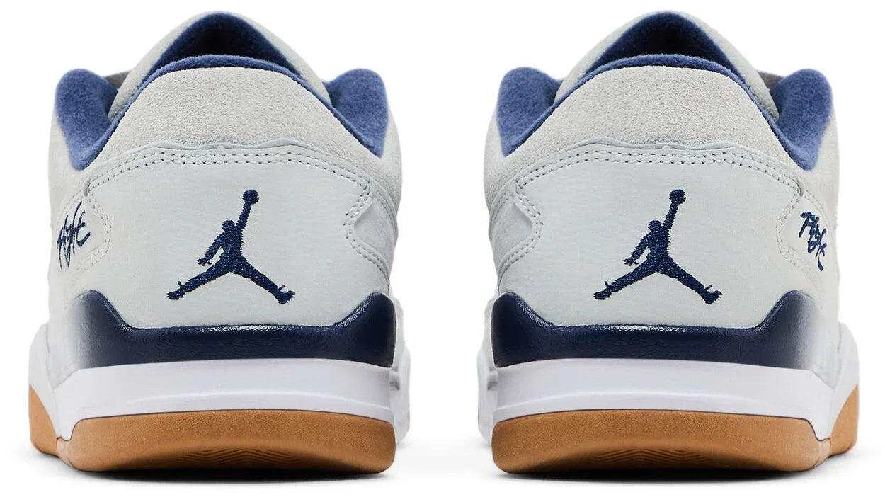 Jordan Flight Court Neutral Grey White Gum Light Brown 4/5