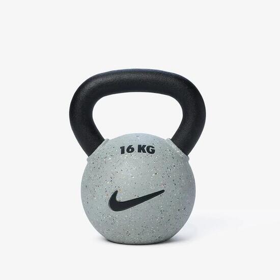 Kettlebell Nike Rubber Coated (Wolf Grey) - 16 Kg