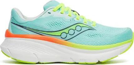 Chaussures Running Saucony Guide 19 Homme Bleu Jaune Orange