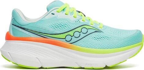 Chaussures Running Saucony Guide 19 Homme Bleu Jaune Orange