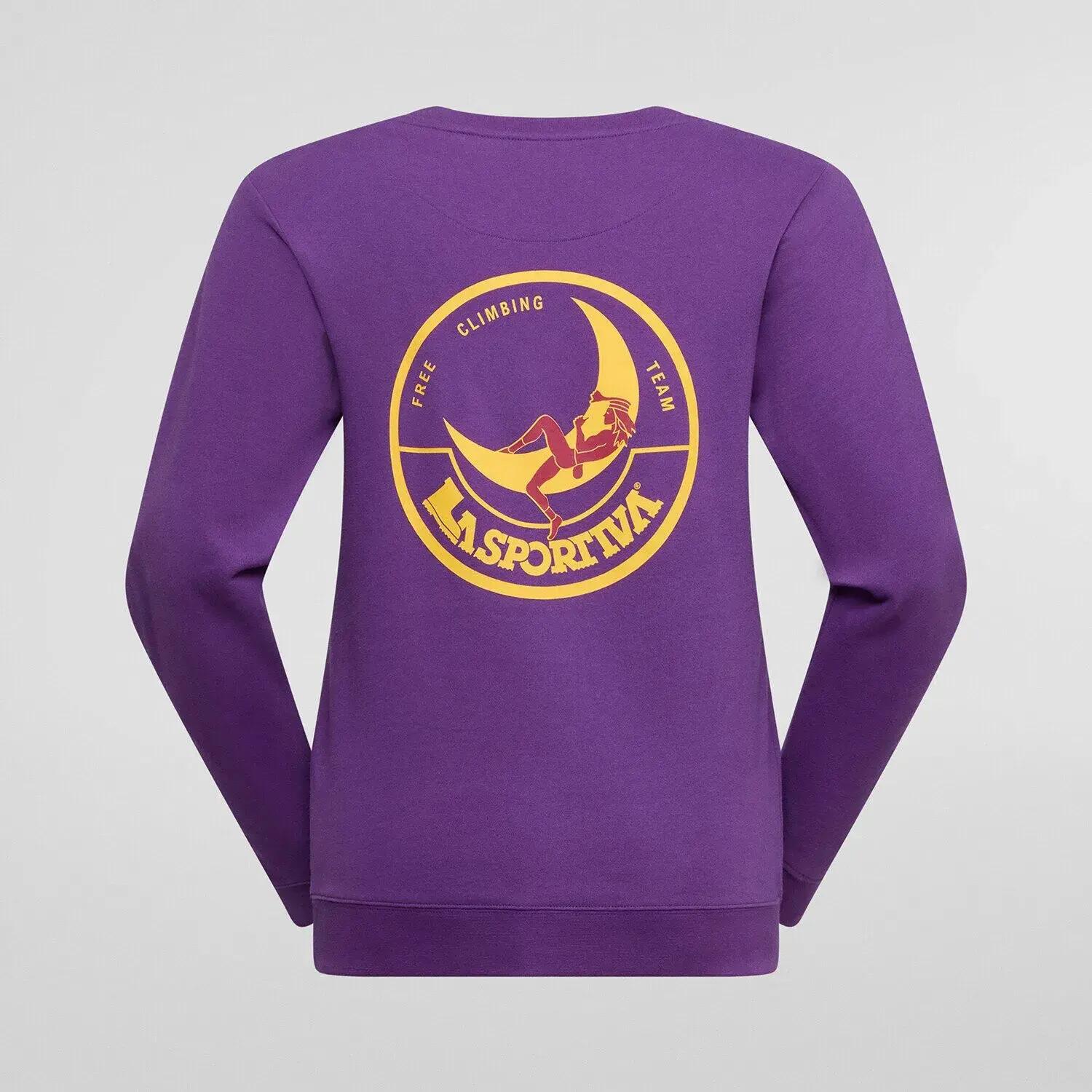 Sweatshirt col rond femme La Sportiva Climbing on the Moon 2/3