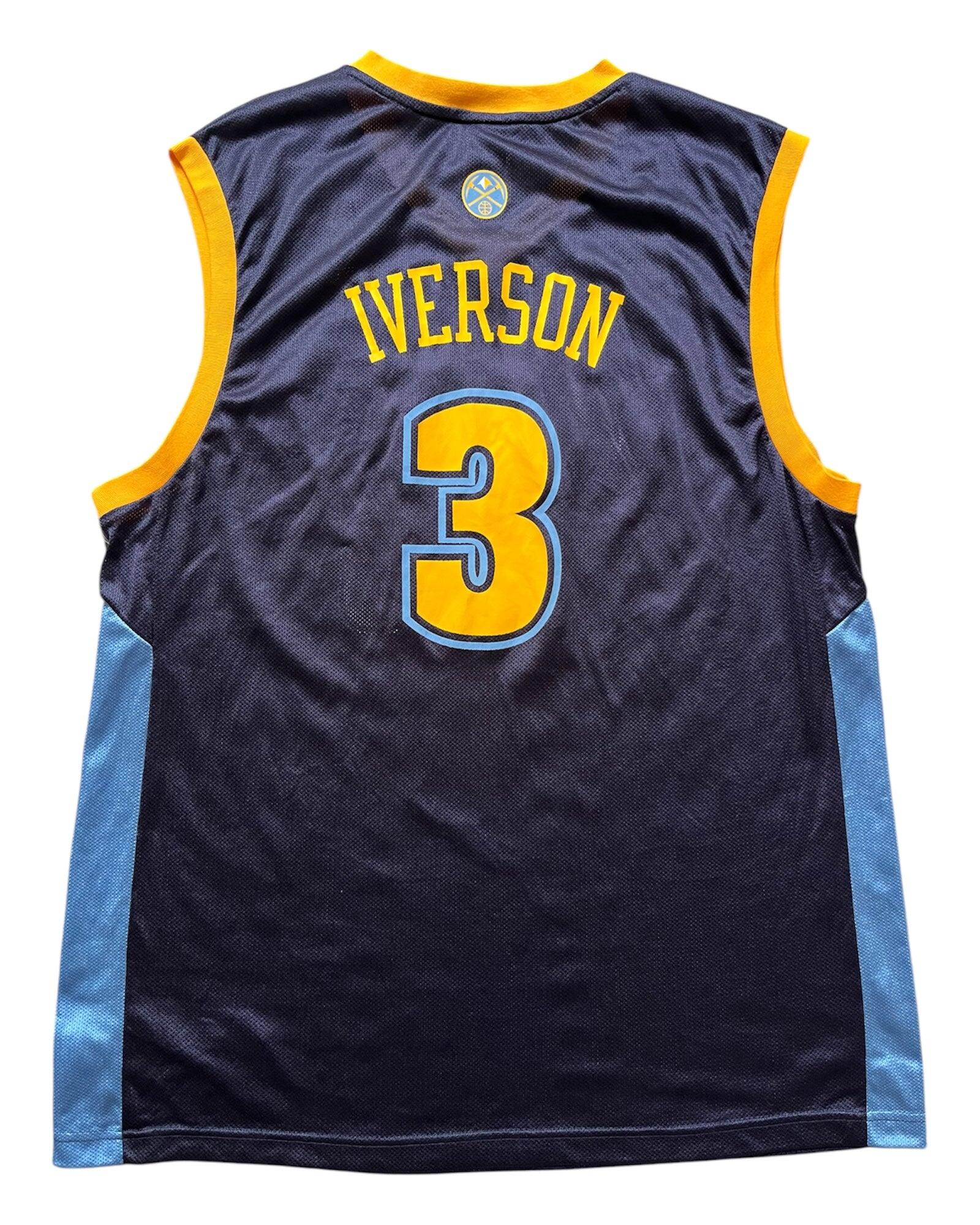 Segunda vida - Camisola NBA Denver Nuggets 2006/2008 Iverson - Como novo 2/2