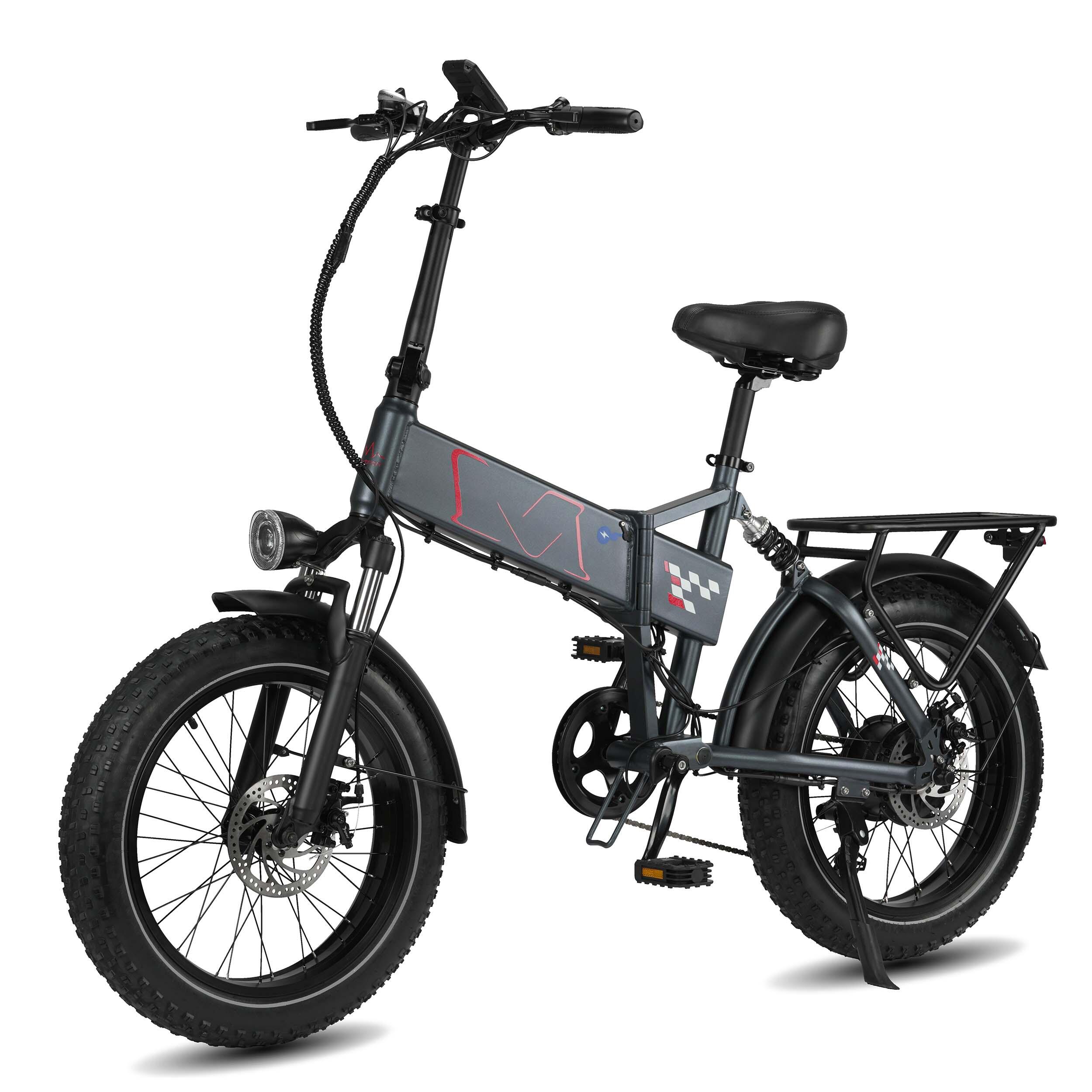 Polaris Klapp E-Bike 20x4.0 Fatbike 48V 13Ah Shimano 7-Gang 2/6