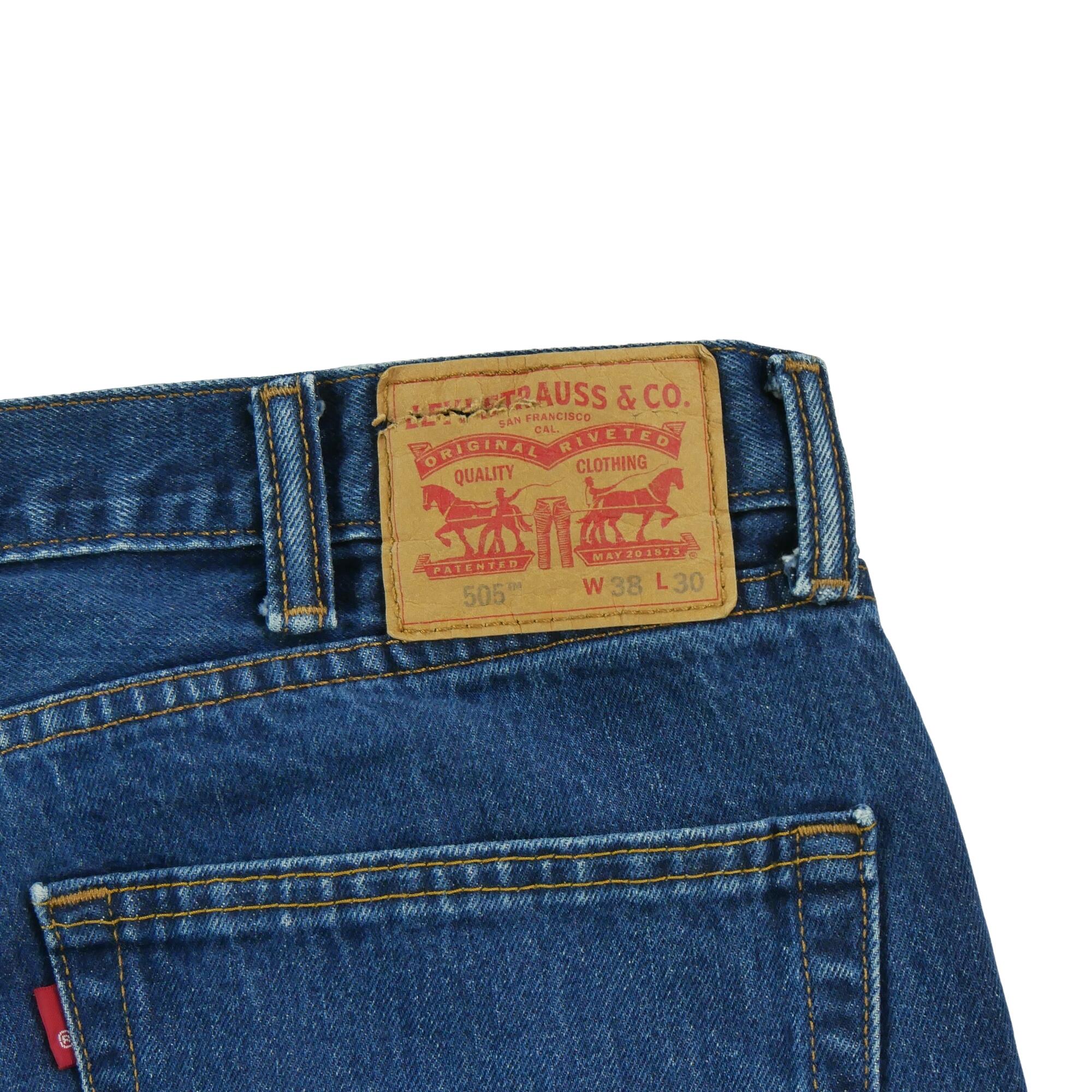 Levi Strauss męskie jeansy 505 regular 6/7