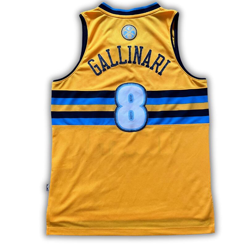 Segunda vida - Camisola NBA Denver Nuggets 2010/2014 Gallinari - Como novo 2/2