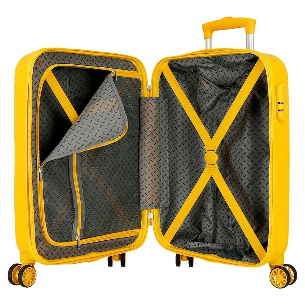 Valise cabine Le Roi Lion explorer ABS avec una capacidad de 34L ocre 4/5