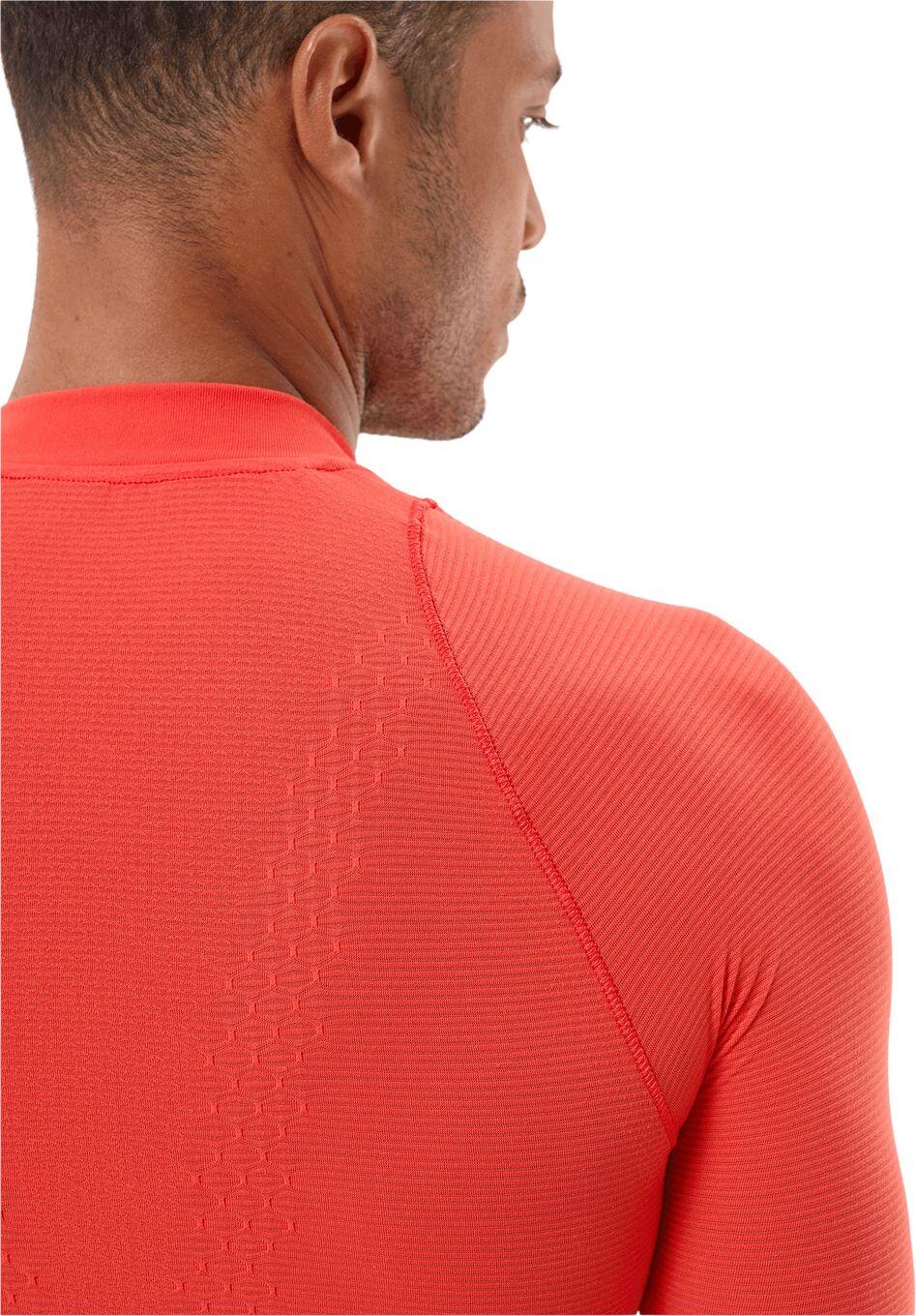Compressport Trail Racing Postural Kurzarm-Trikot für Herren, orange 4/4