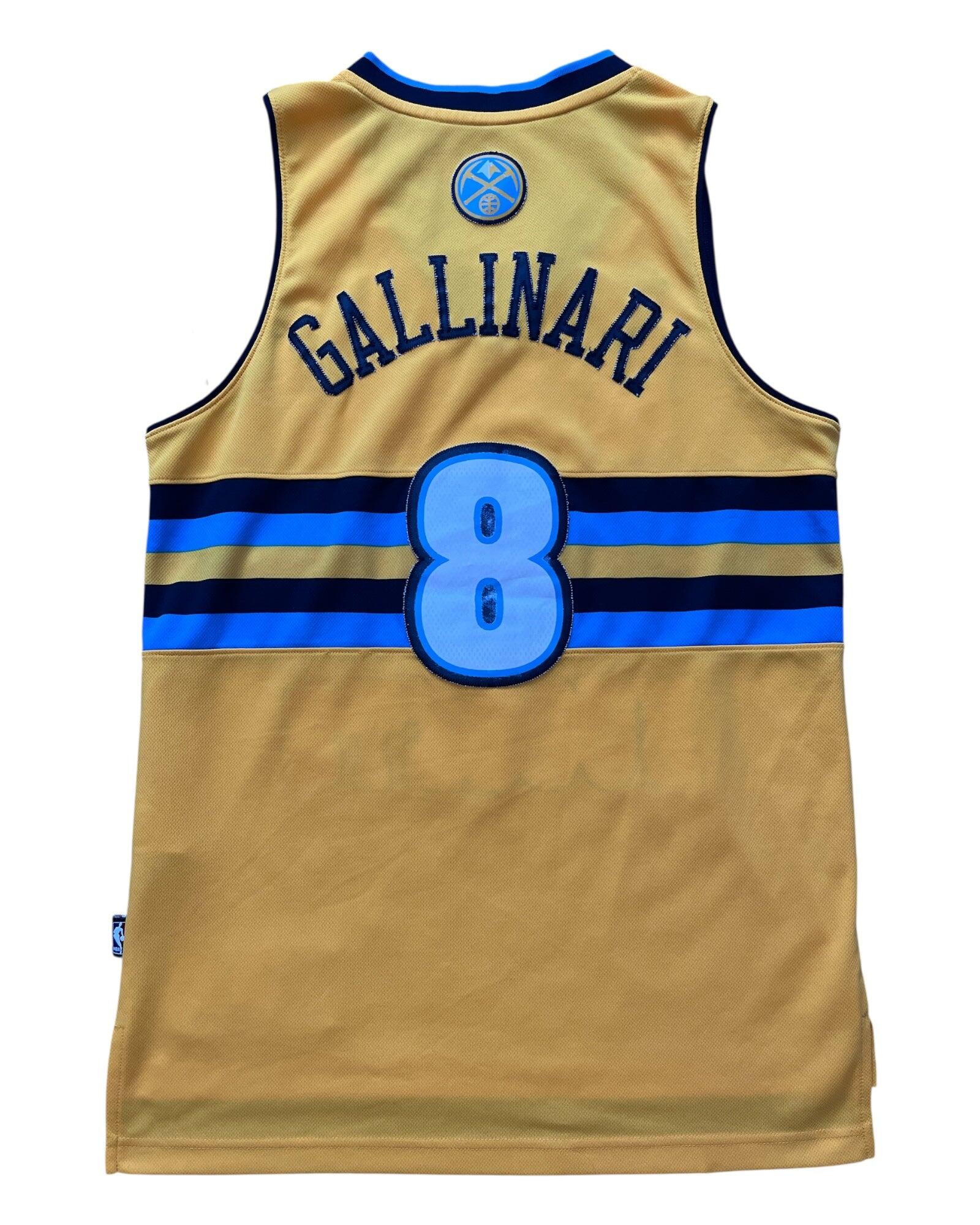 Segunda vida - Camisola NBA Denver Nuggets 2011/2014 Gallinari - Como novo 2/2