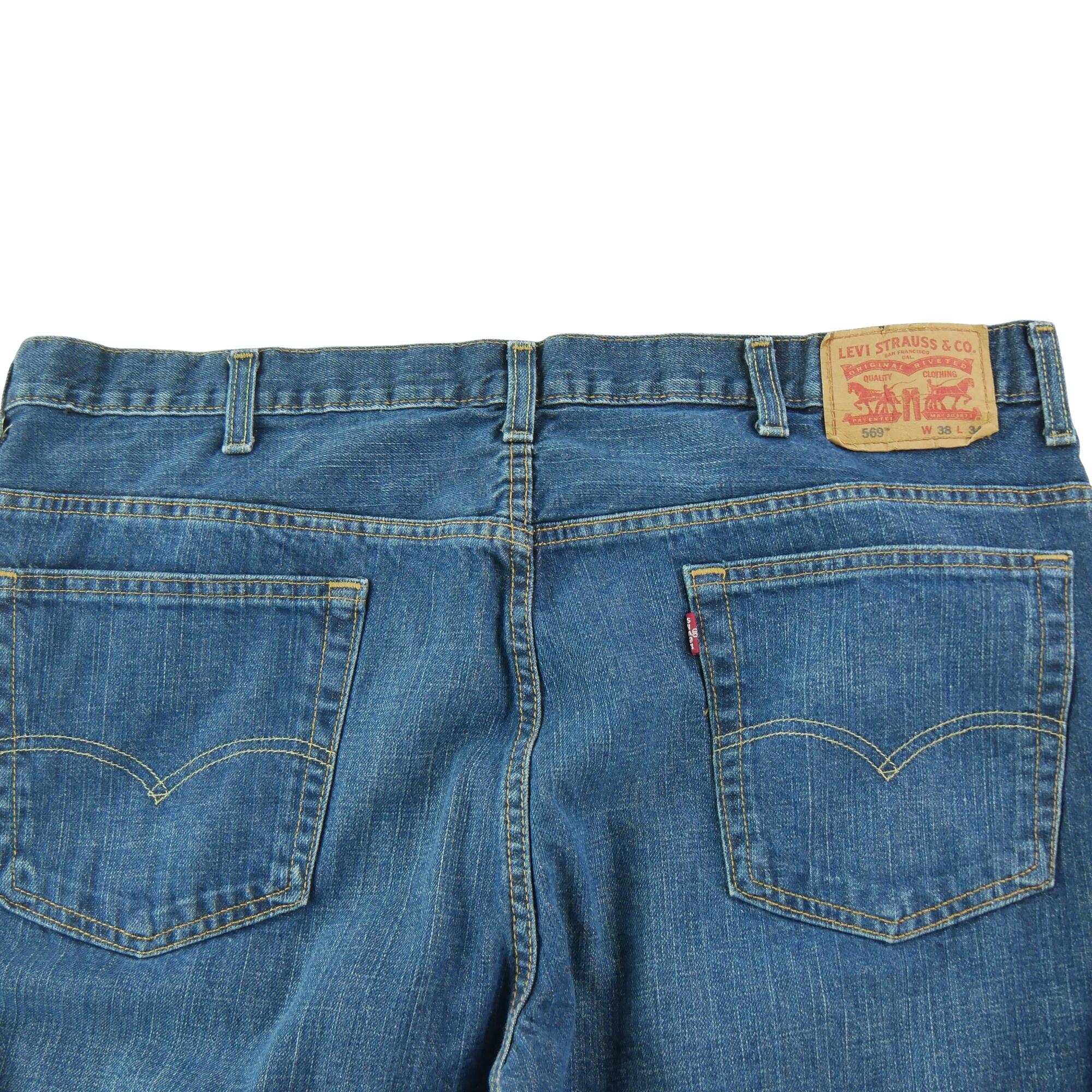 Spodnie jeansowe męskie Levi Strauss 569 Loose Fit W38/L34 4/7